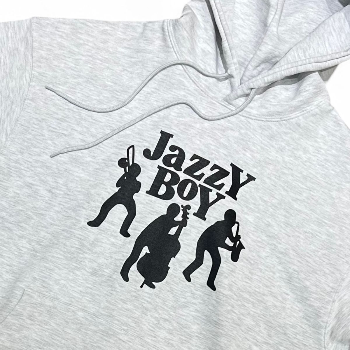 사운즈굿(SOUNDS GOOD) JazzY BoY Hoodie - Ash Grey