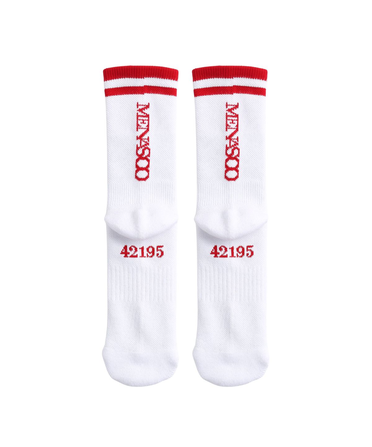 미나수(MENASOO) [10 PACK] RUNNING CREW FLOGGER FIT SOCKS_LONG