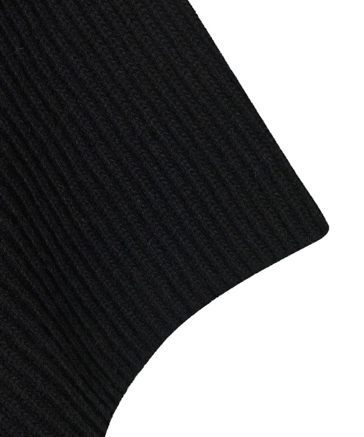 메이버유(MAYVERU) Temp Turtleneck Wool Cape Knitwear _ Black