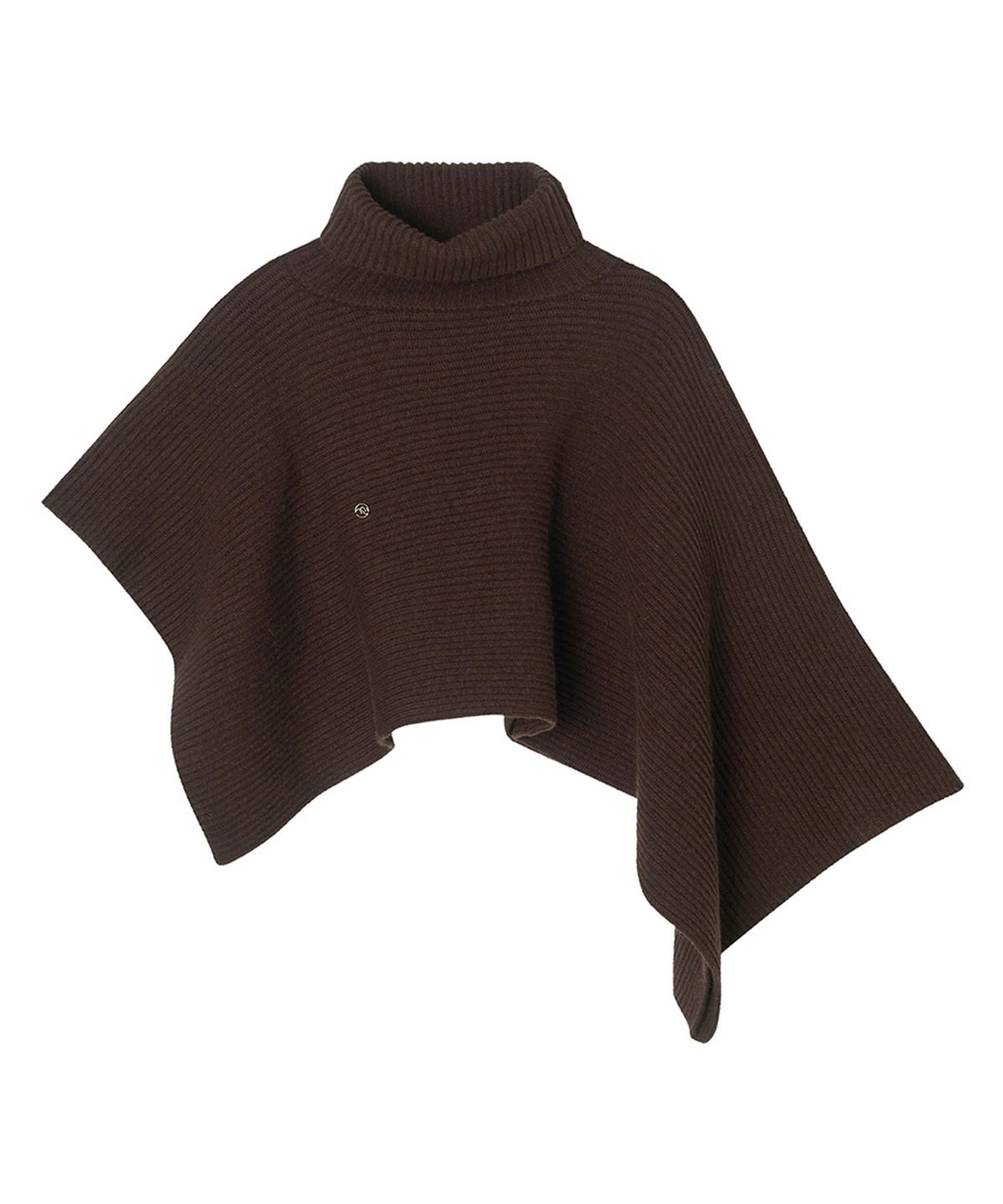 메이버유(MAYVERU) Temp Turtleneck Wool Cape Knitwear _ Brown