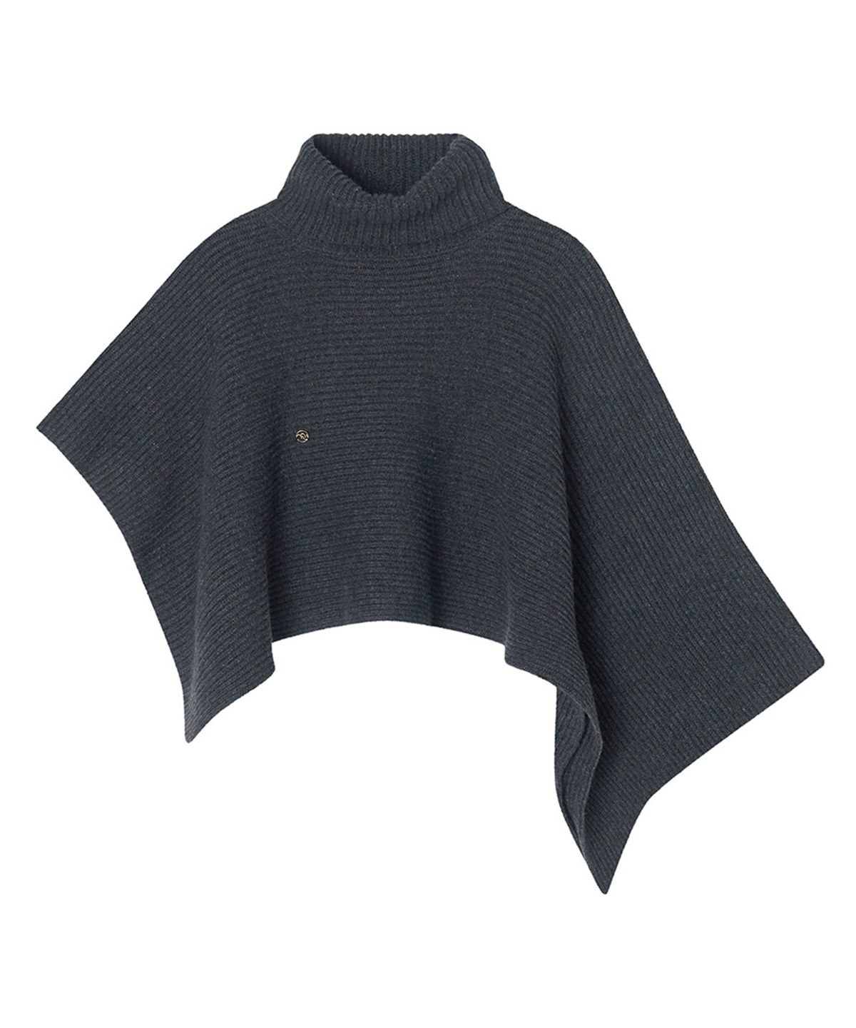 메이버유(MAYVERU) Temp Turtleneck Wool Cape Knitwear _ Gray