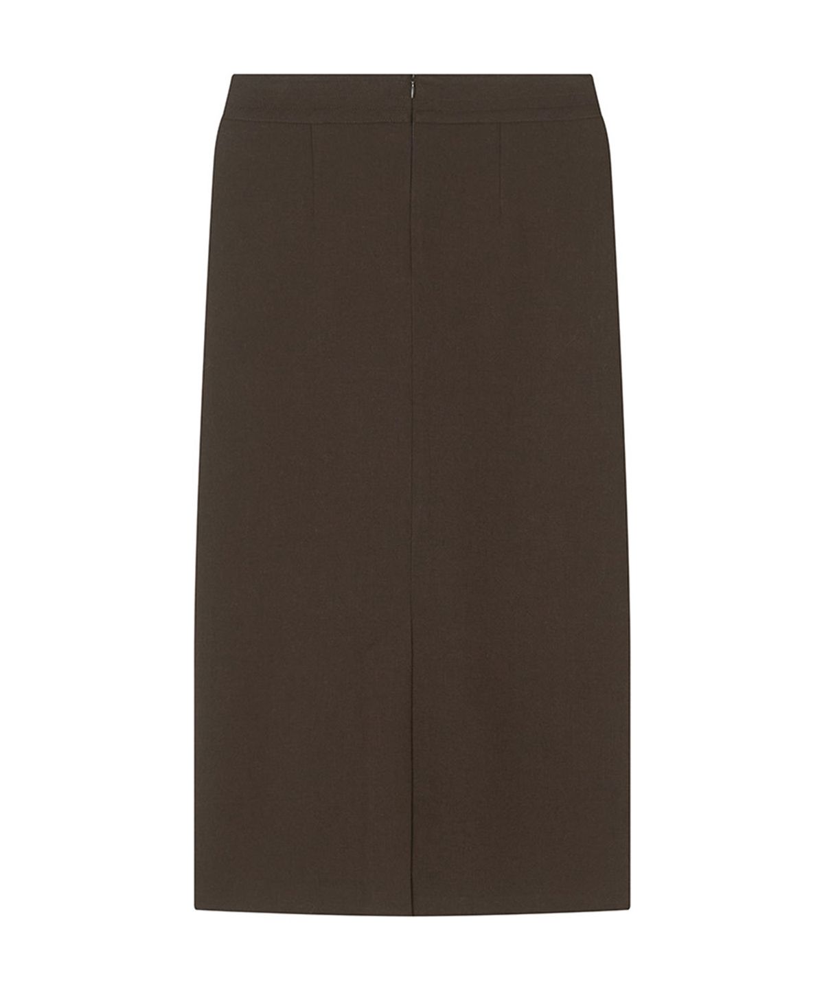 메이버유(MAYVERU) Novelle Stitch Skirt _ Brown
