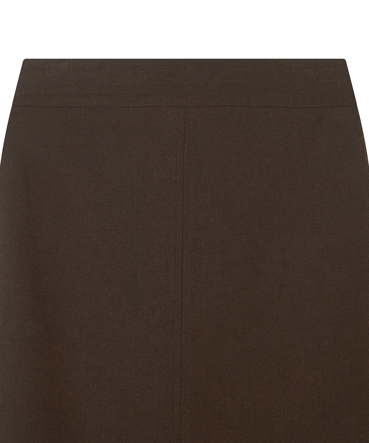 메이버유(MAYVERU) Novelle Stitch Skirt _ Brown