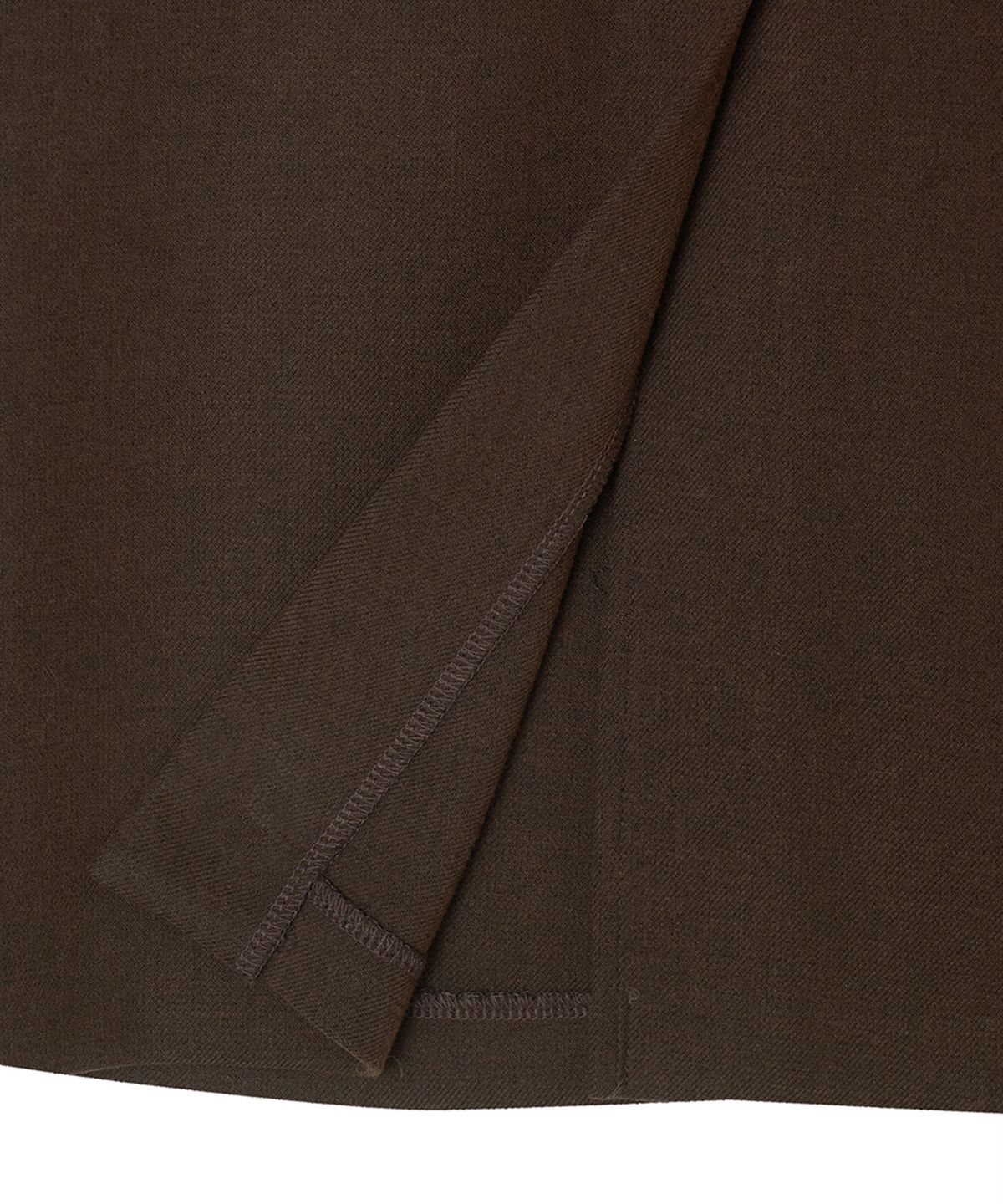 메이버유(MAYVERU) Novelle Stitch Skirt _ Brown