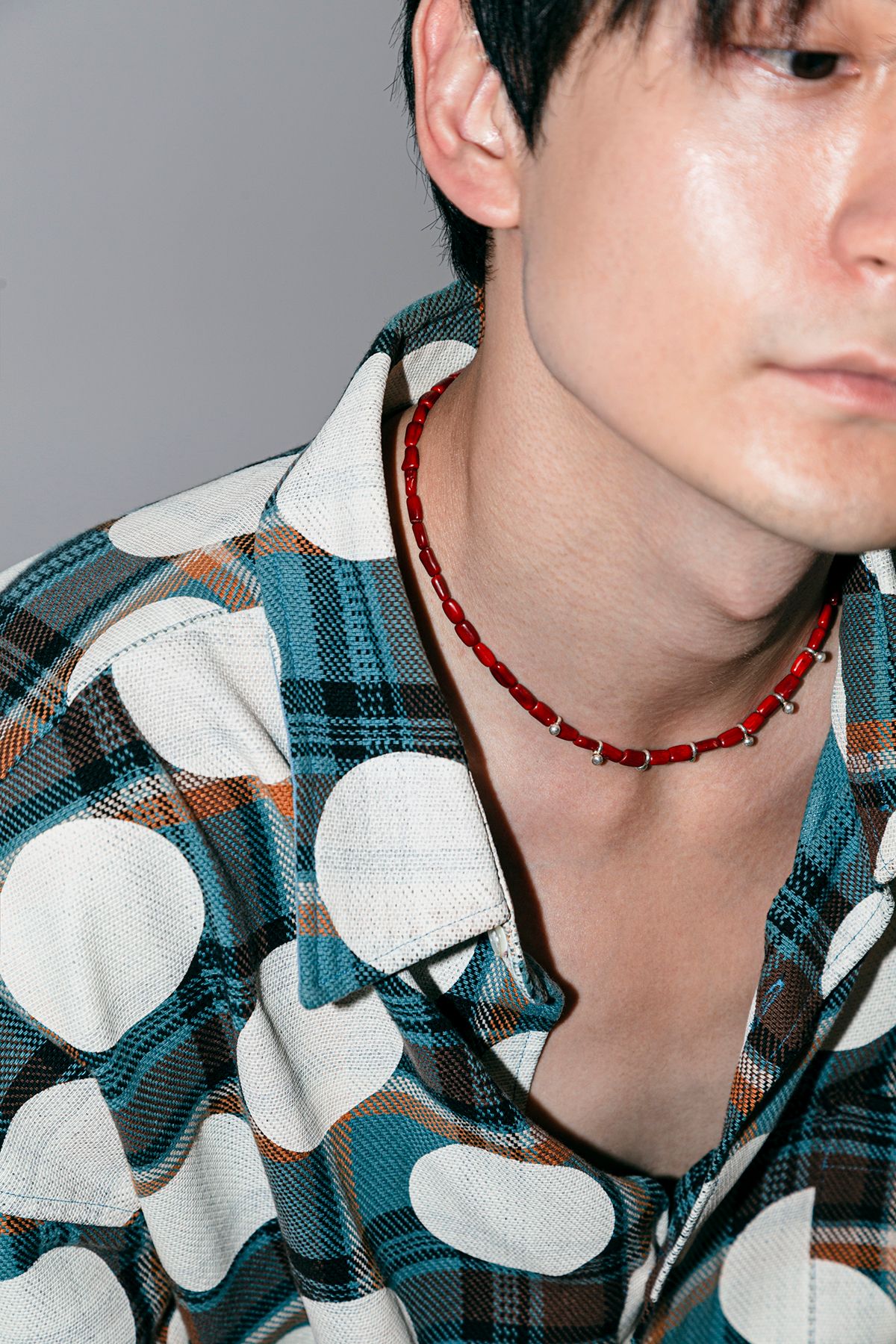 탁토(TACTO) 레드 코랄 목걸이 RED CORAL NECKLACE