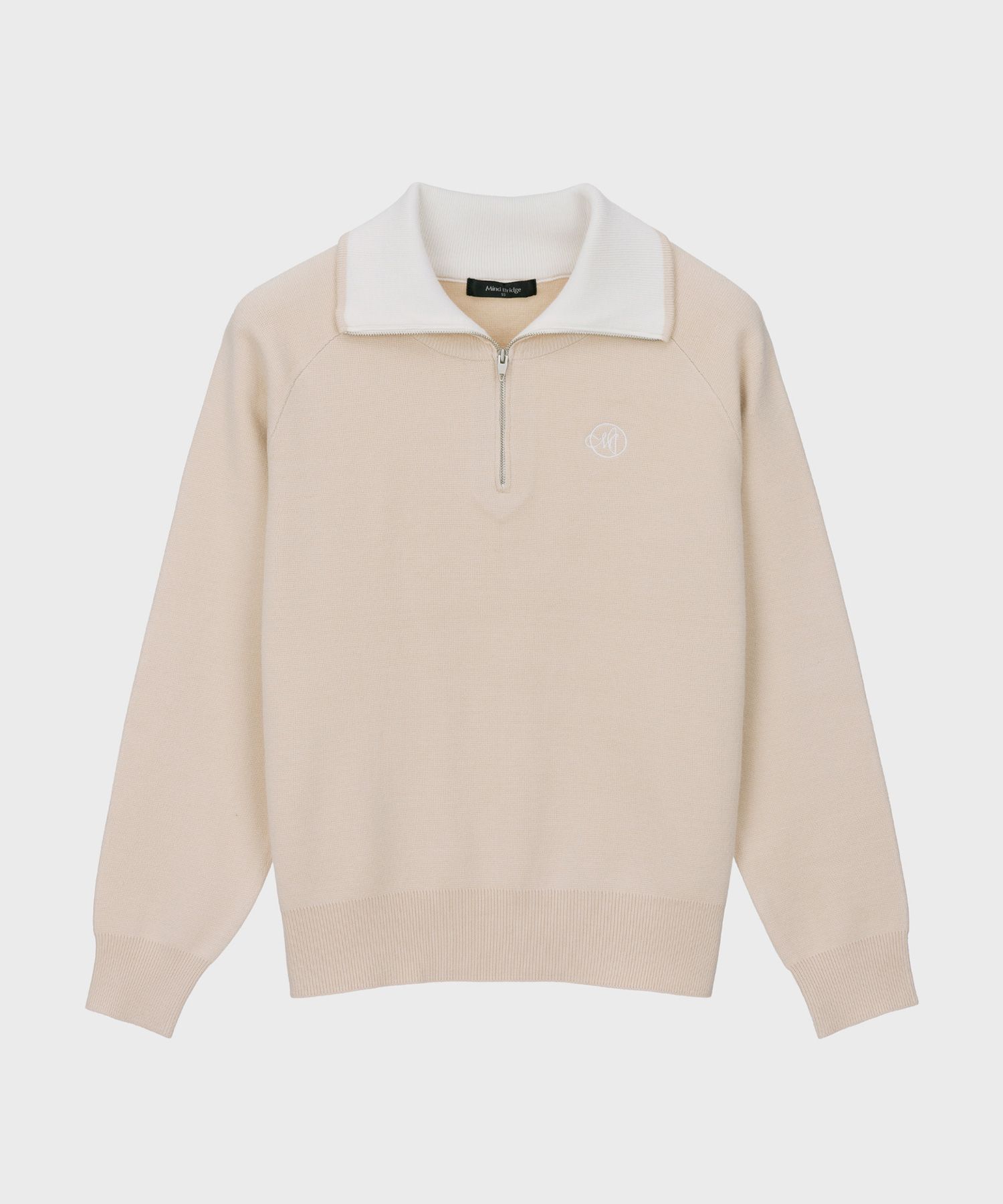 MUSINSA公式 | MINDBRIDGE WOMEN [W] Half-zip collar color