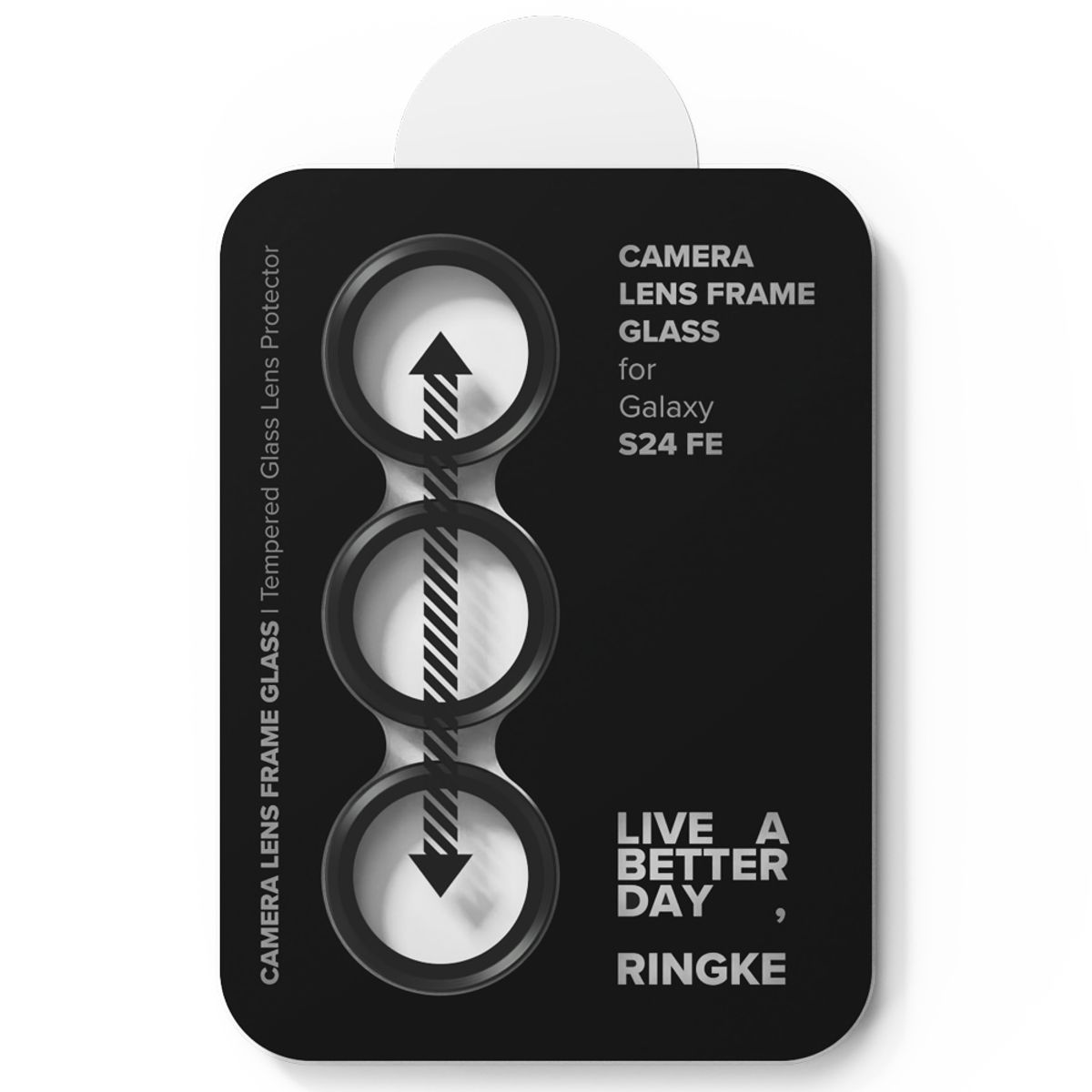 링케(RINGKE) 갤럭시S24 FE 보호 필름 카메라 렌즈 프레임 강화유리 2매