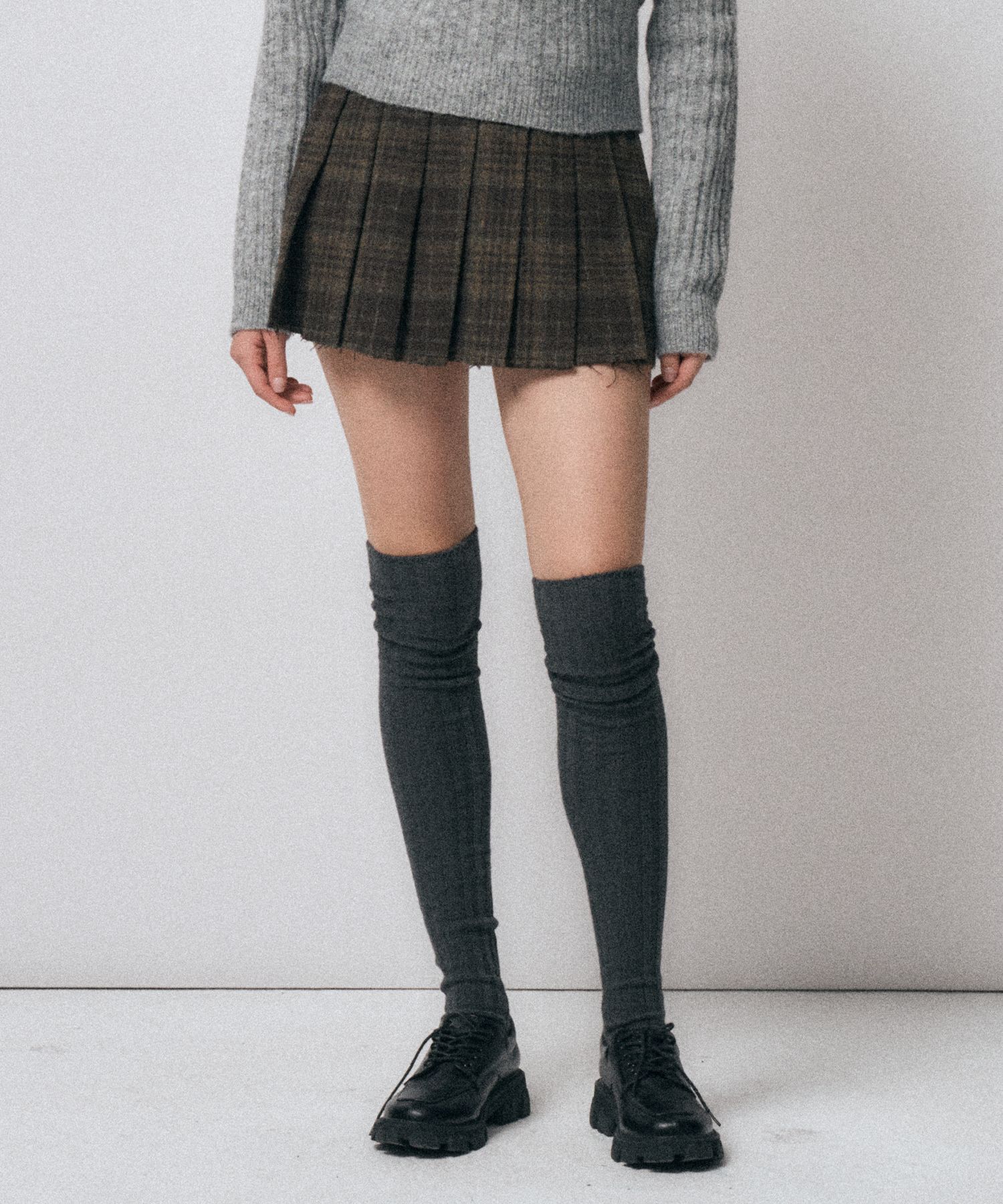 【MIDNIGHT MOVE】check mini skirt ★韓国人気★ 追跡付 MIDNIGHT MOVE】 check mini skirt /追跡付 (MIDNIGHT MOVE/ミニ