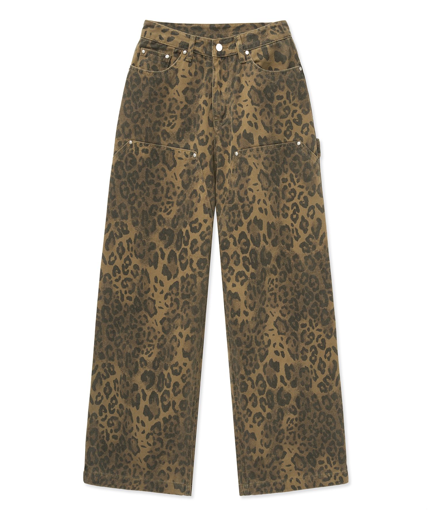 ●MIDNIGHT MOVE● leopard pants brown 24wi37 MUSINSA | MIDNIGHT MOVE leopard pants [brown]