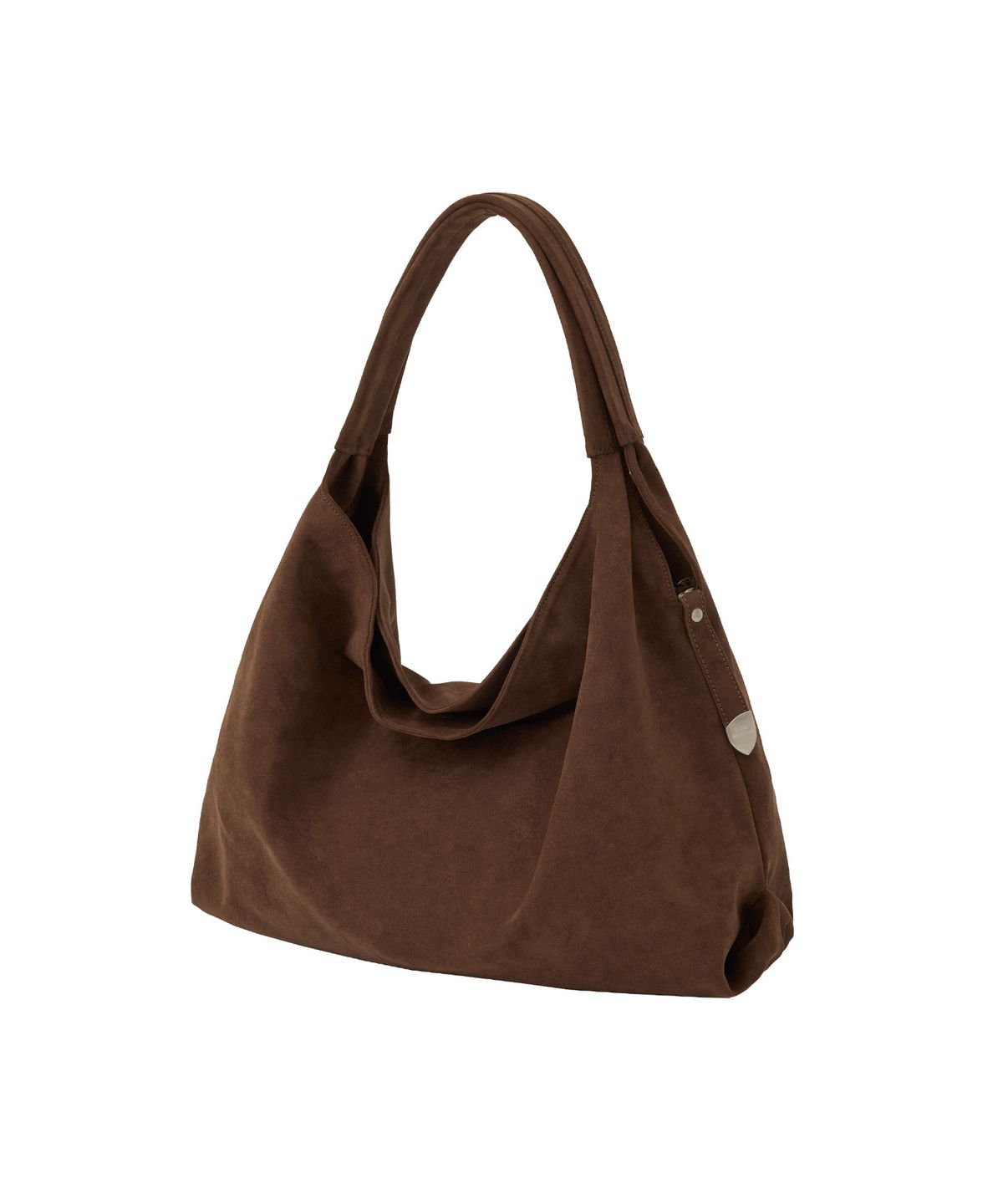 샌드뮤지엄(SAND MUSEUM) CACTUS HOBO BAG [Suede Brown]