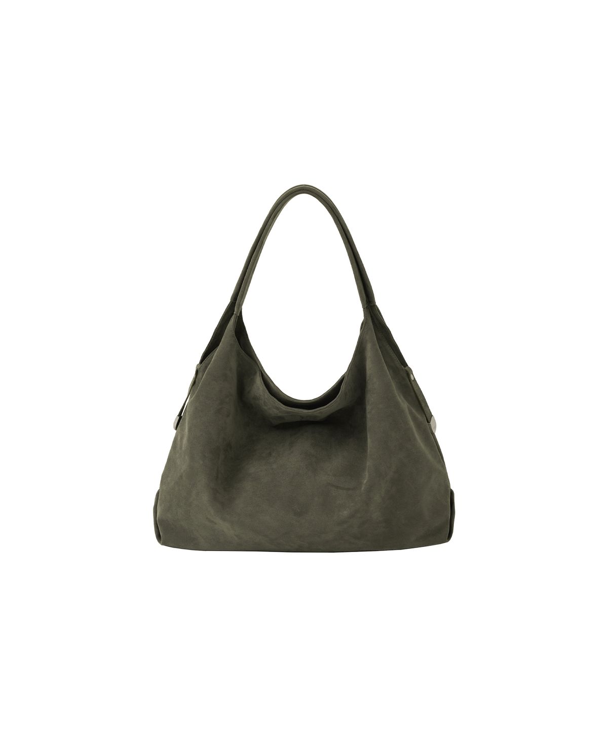 샌드뮤지엄(SAND MUSEUM) CACTUS HOBO BAG [Suede Olive]