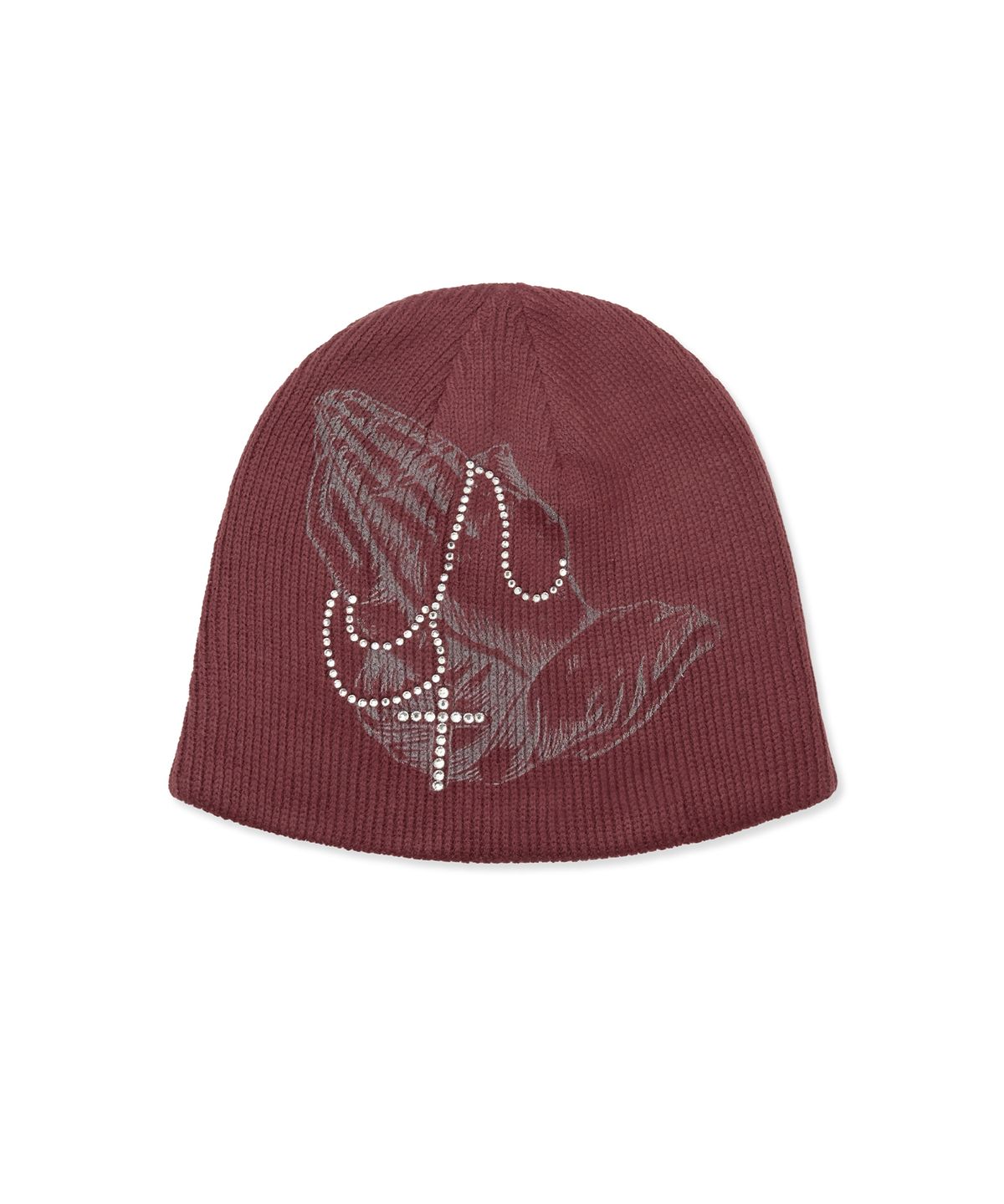 미드나잇 무브(MIDNIGHT MOVE) pray beanie [burgundy]