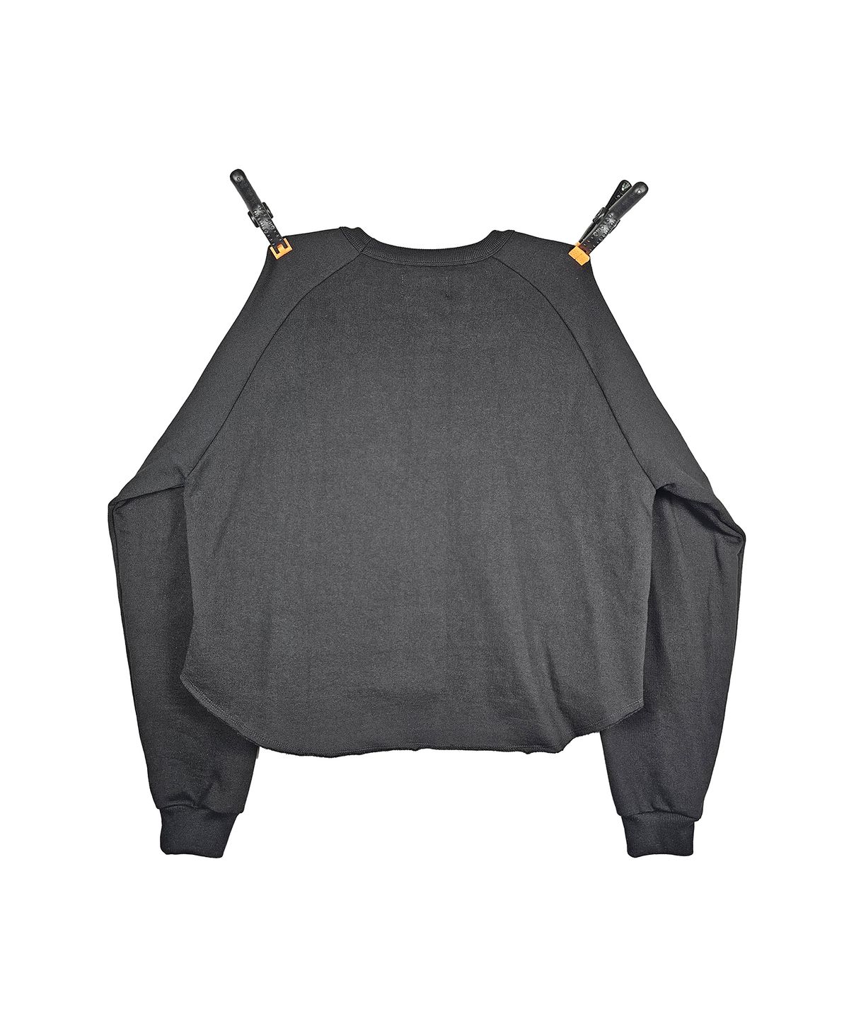 엔드파이브클럽(ANDFIVECLUB) russian lettering logo sweatshirts[black]