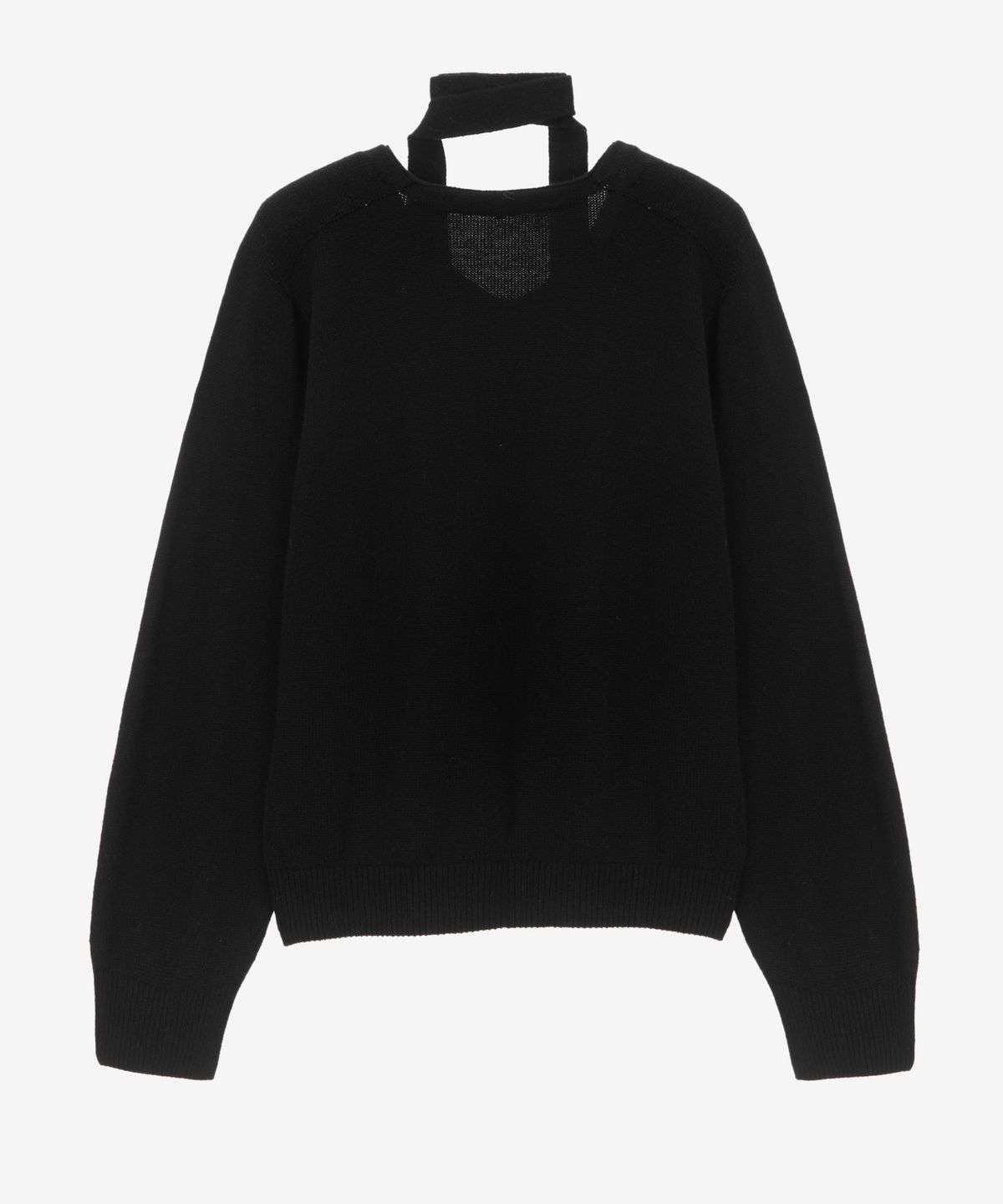 마인드브릿지 우먼(MIND BRIDGE WOMEN) [W][COUTURE]홀가먼트 브이넥 타이 니트 - 2color
