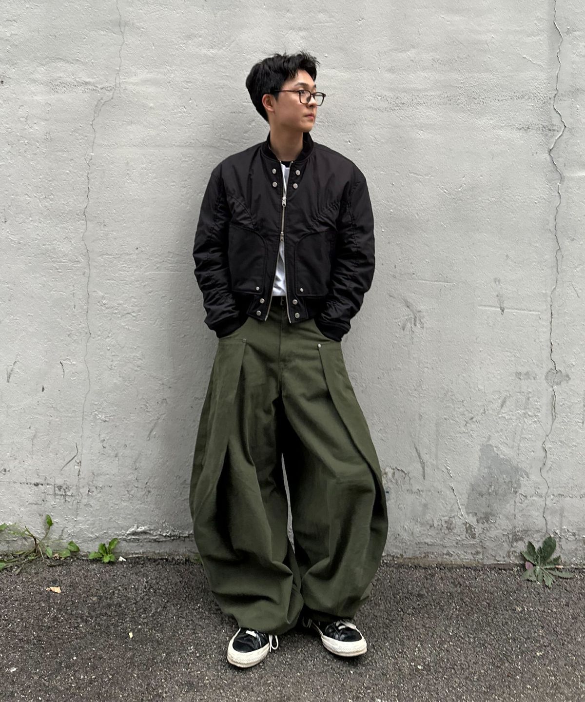 아이돈워너셀(IDWS) Soft Suede Twill Balloon Pants