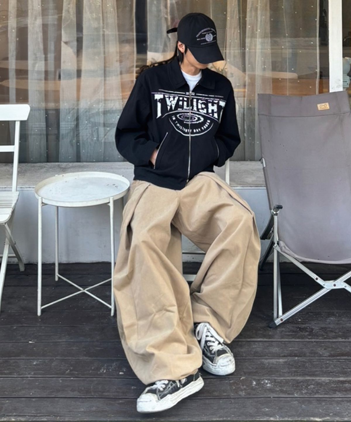 아이돈워너셀(IDWS) Soft Suede Twill Balloon Pants