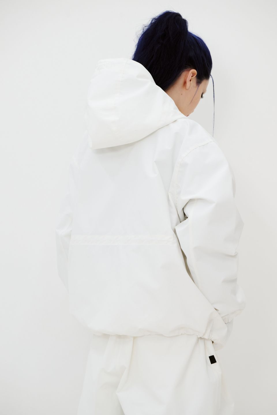 MUSINSA公式 | BSRABBIT Big Pocket Hooded Jacket White