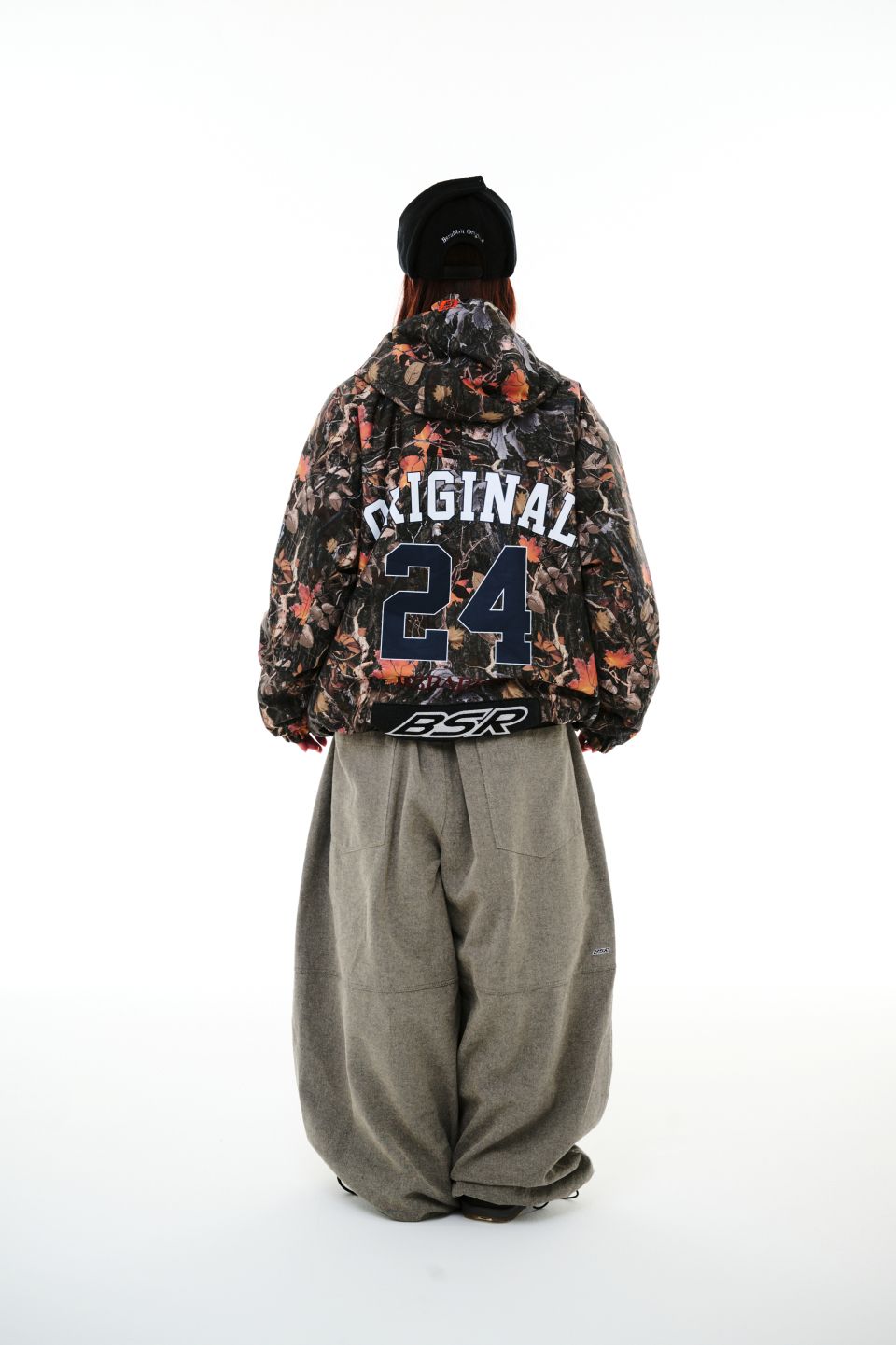 MUSINSA公式 | BSRABBIT オリジナルビエスアールフードパーカー