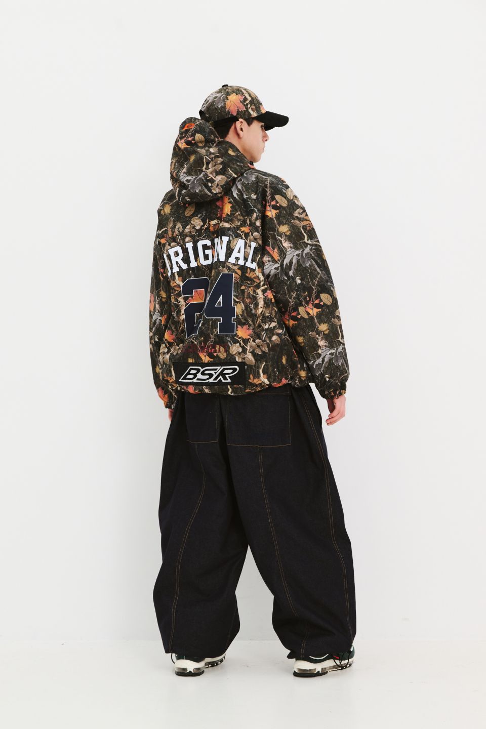 MUSINSA公式 | BSRABBIT オリジナルビエスアールフードパーカー