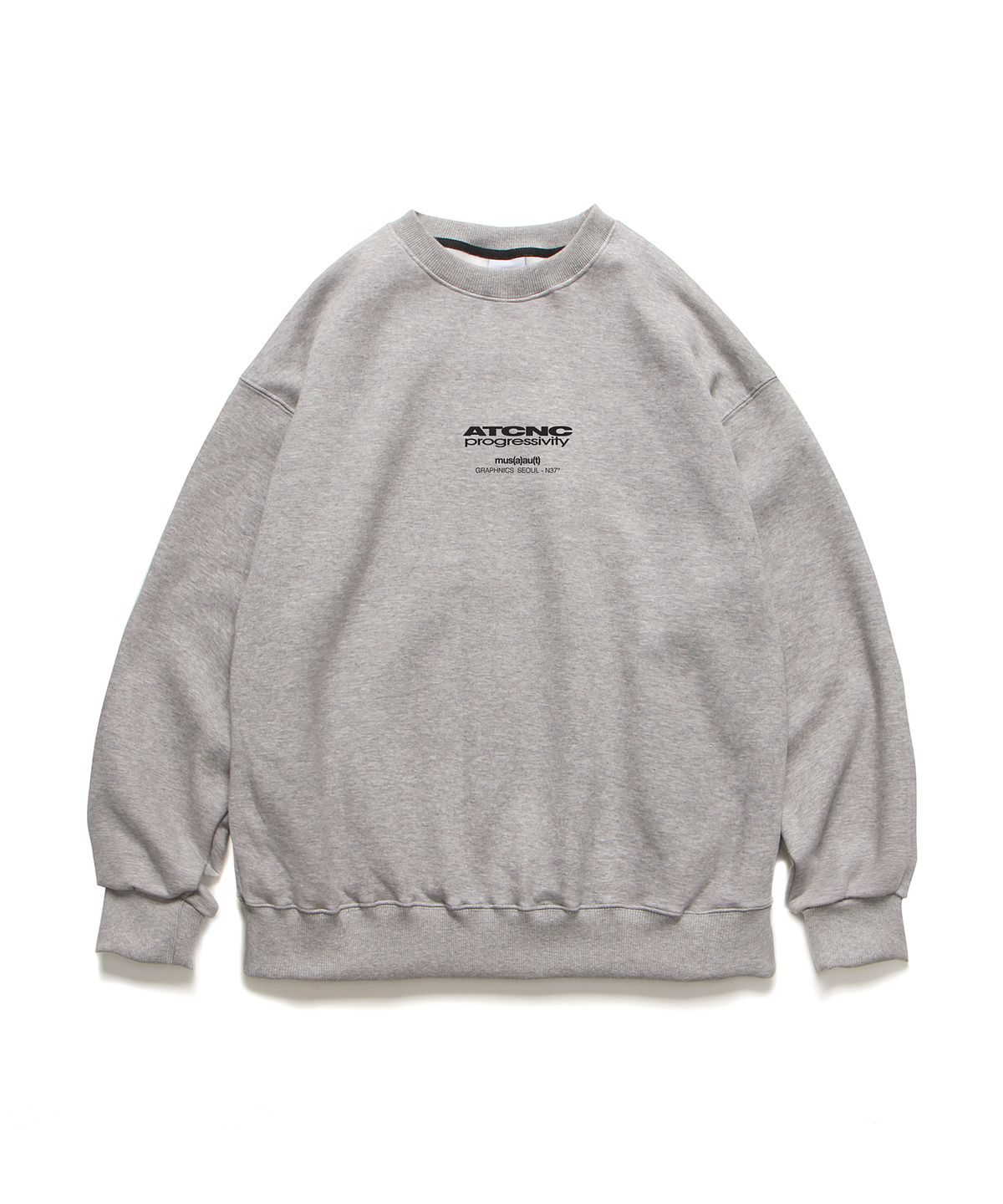앱놀머씽(ABNORMALTHING) ATCNC 크루넥 그레이 (ATCNC CREWNECK GREY)