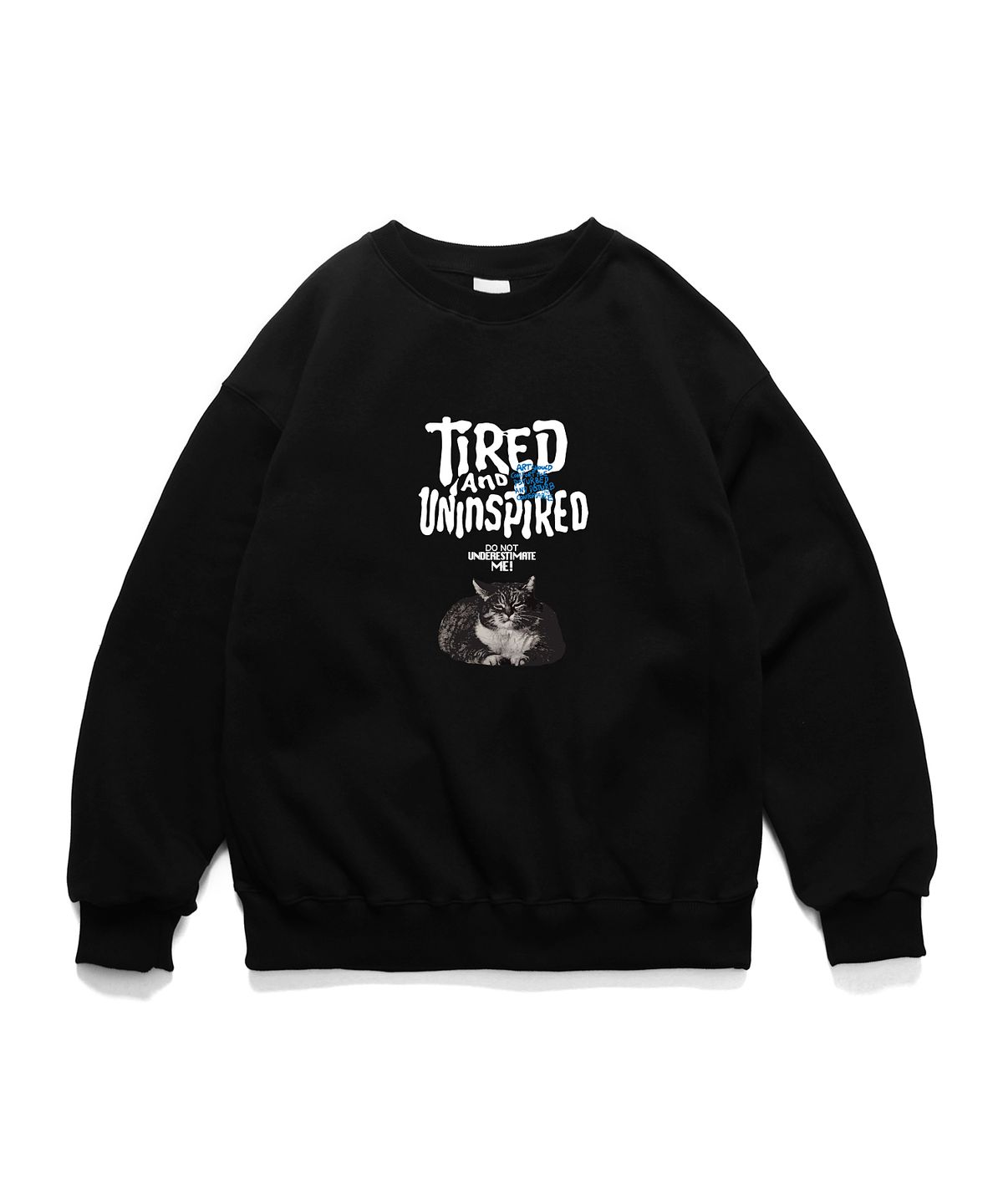 앱놀머씽(ABNORMALTHING) TAU 크루넥 그레이 (TAU CREWNECK GREY)