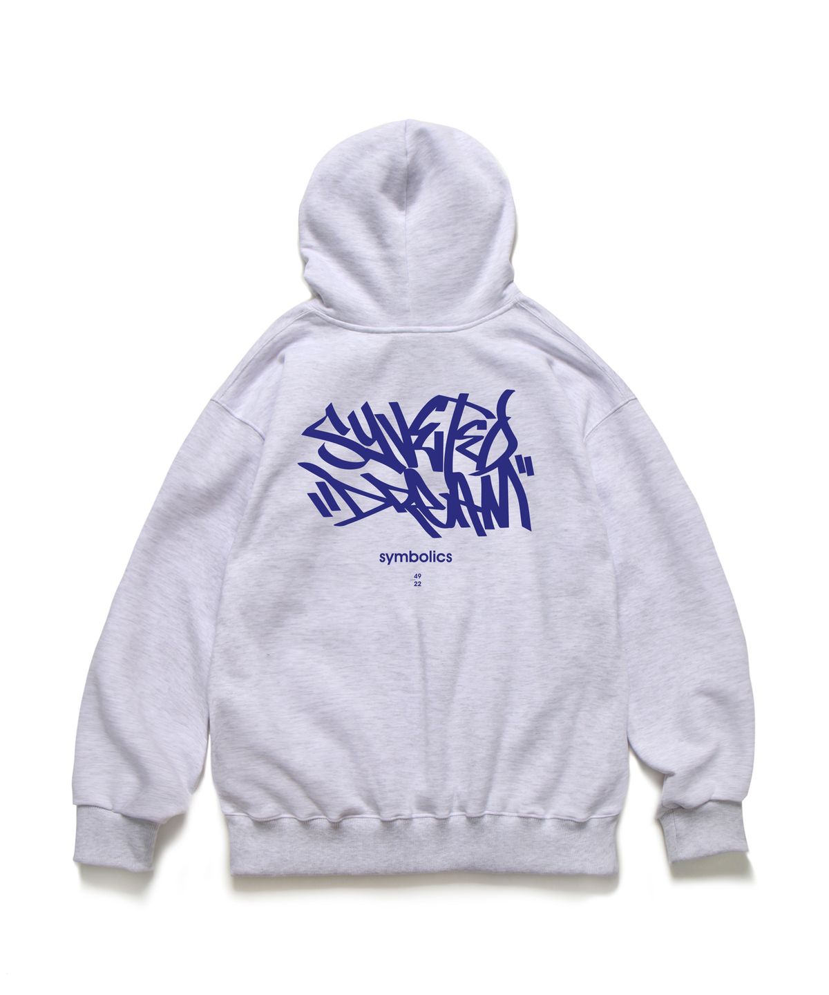 앱놀머씽(ABNORMALTHING) SYD 태깅 후드 그레이 (SYD TAGGING HOOD GREY)