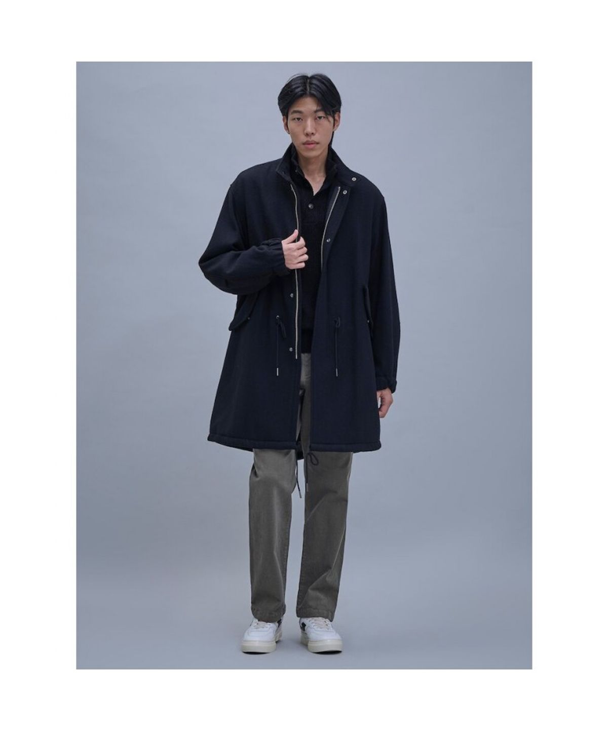 시프트지(SHIFT.G) Wool Parka  Black