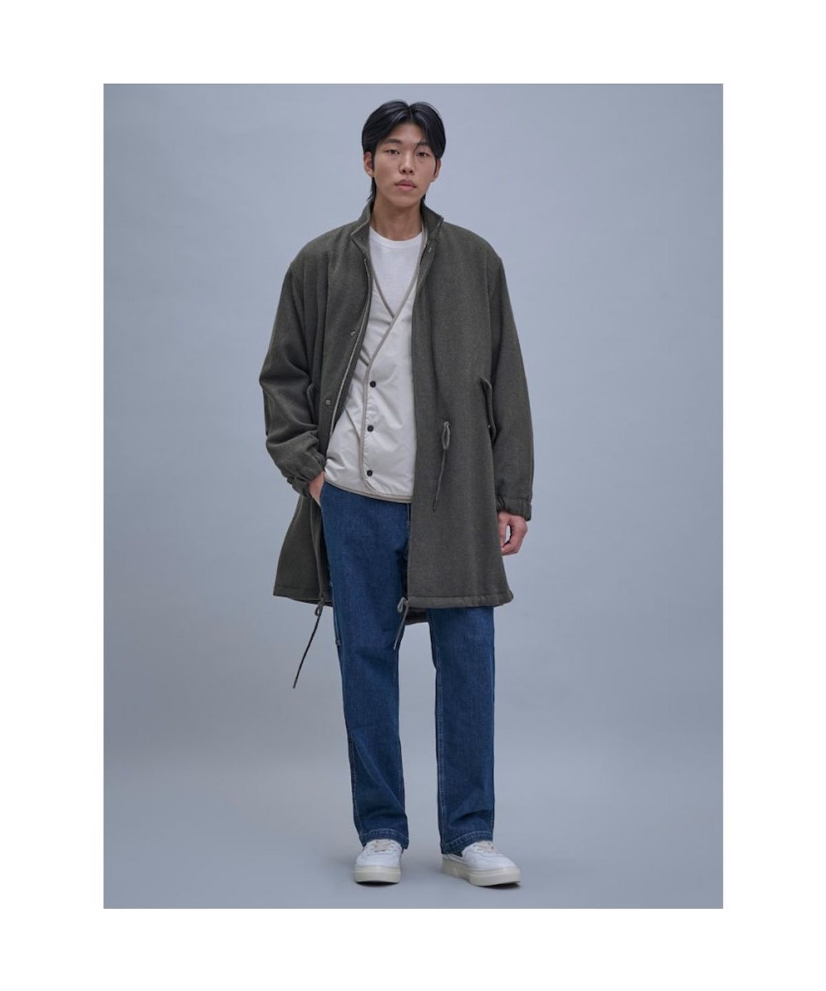 시프트지(SHIFT.G) Wool Parka  Khaki