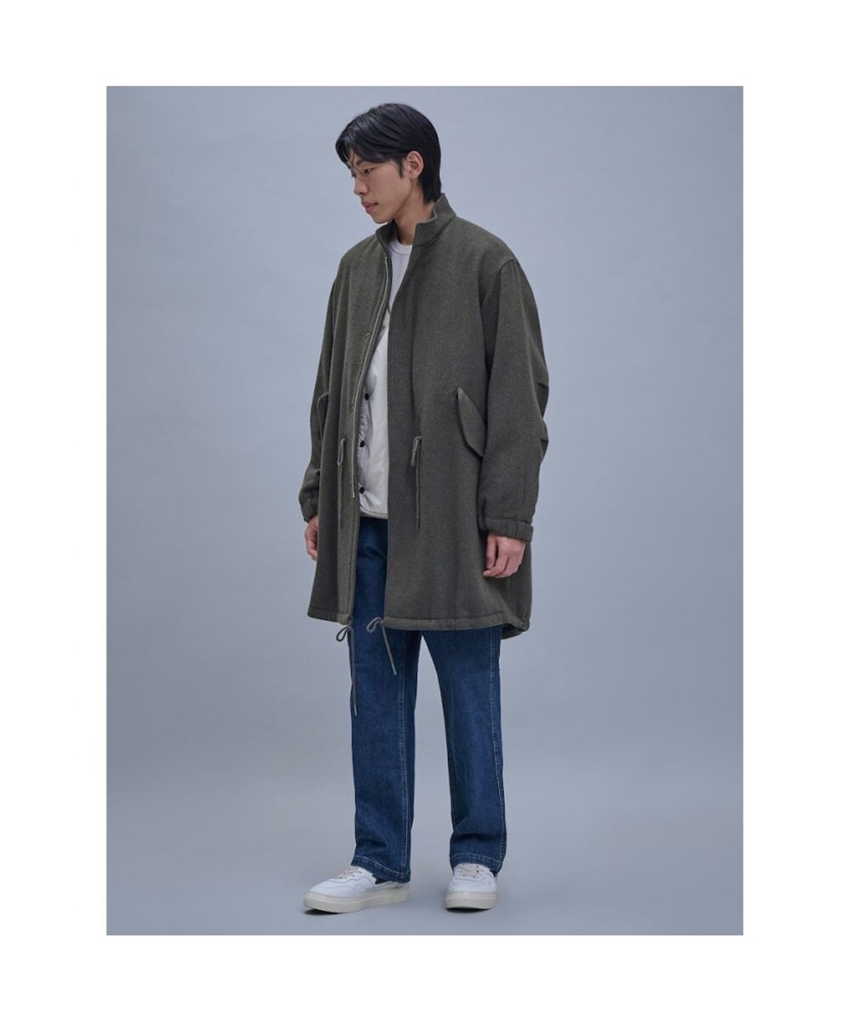 시프트지(SHIFT.G) Wool Parka  Khaki