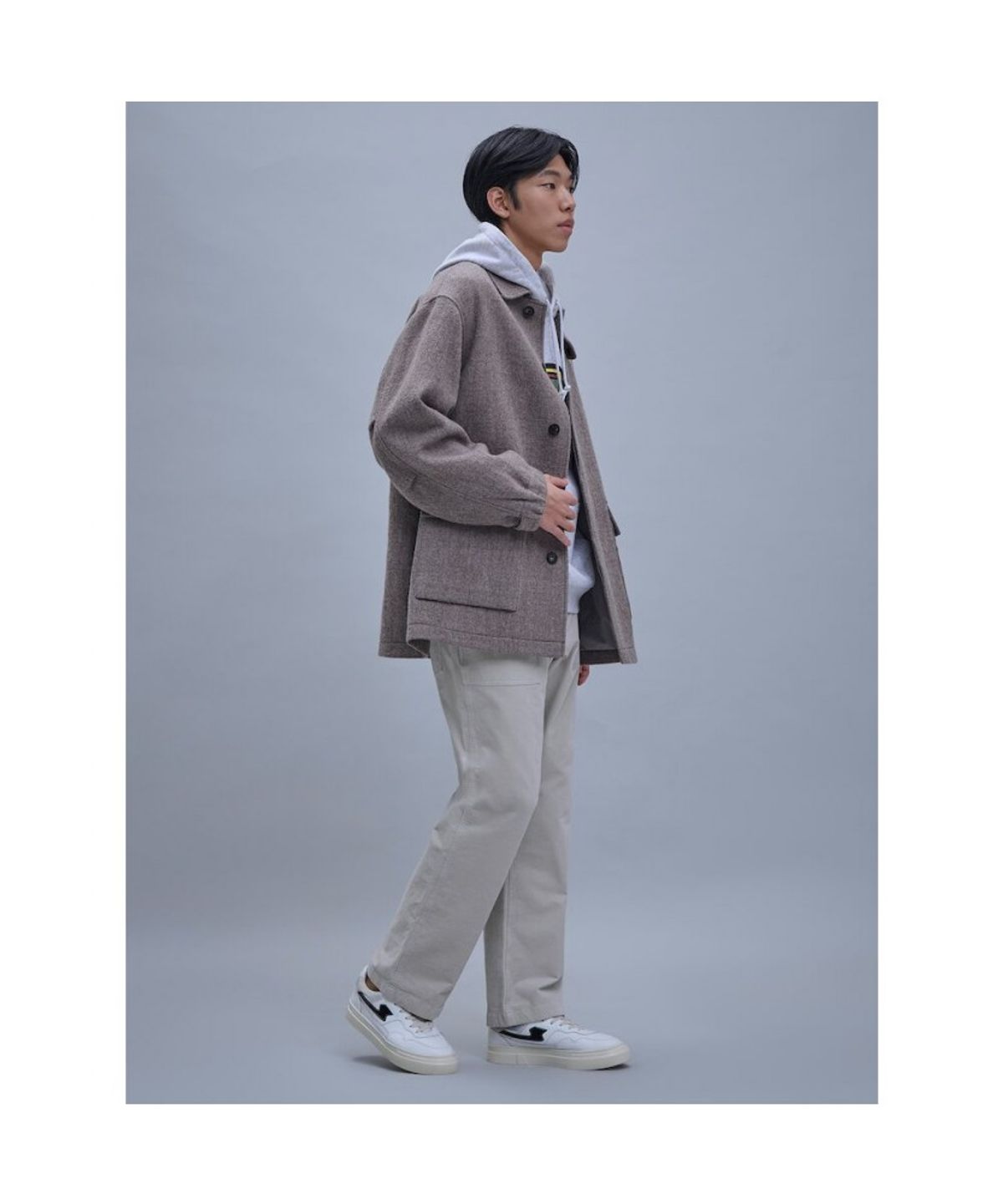 시프트지(SHIFT.G) Wool Safari Coat  Beige