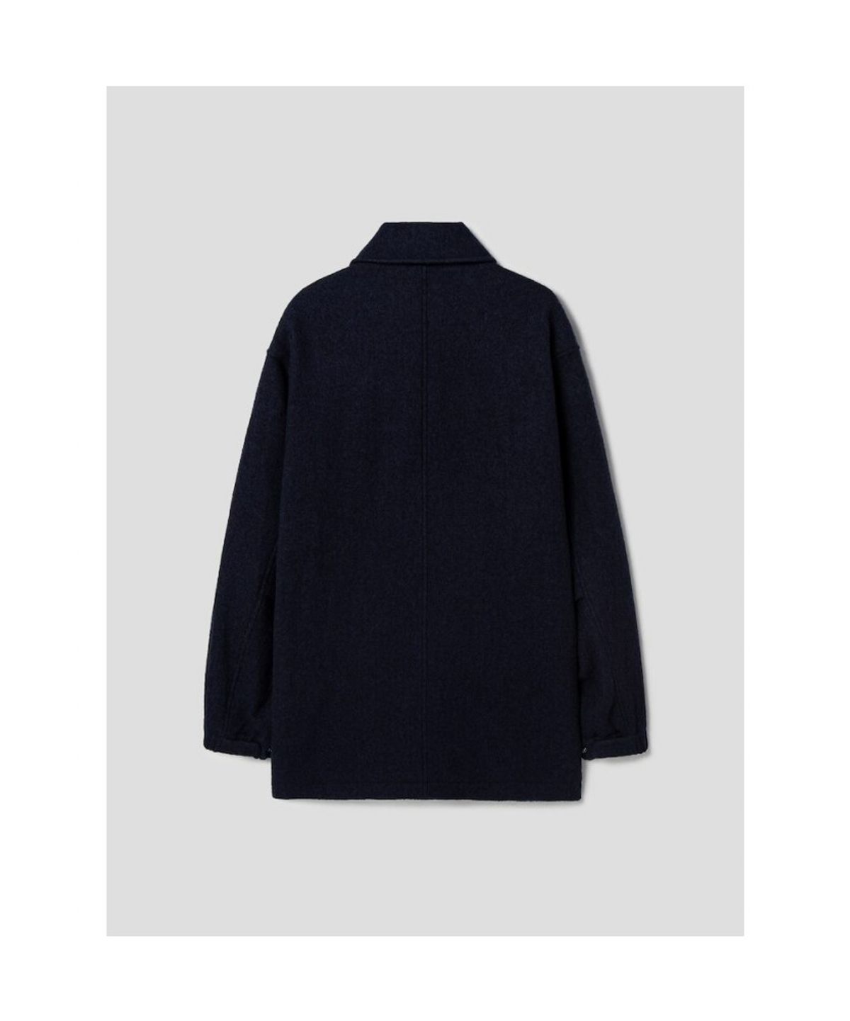 시프트지(SHIFT.G) Wool Safari Coat  Navy