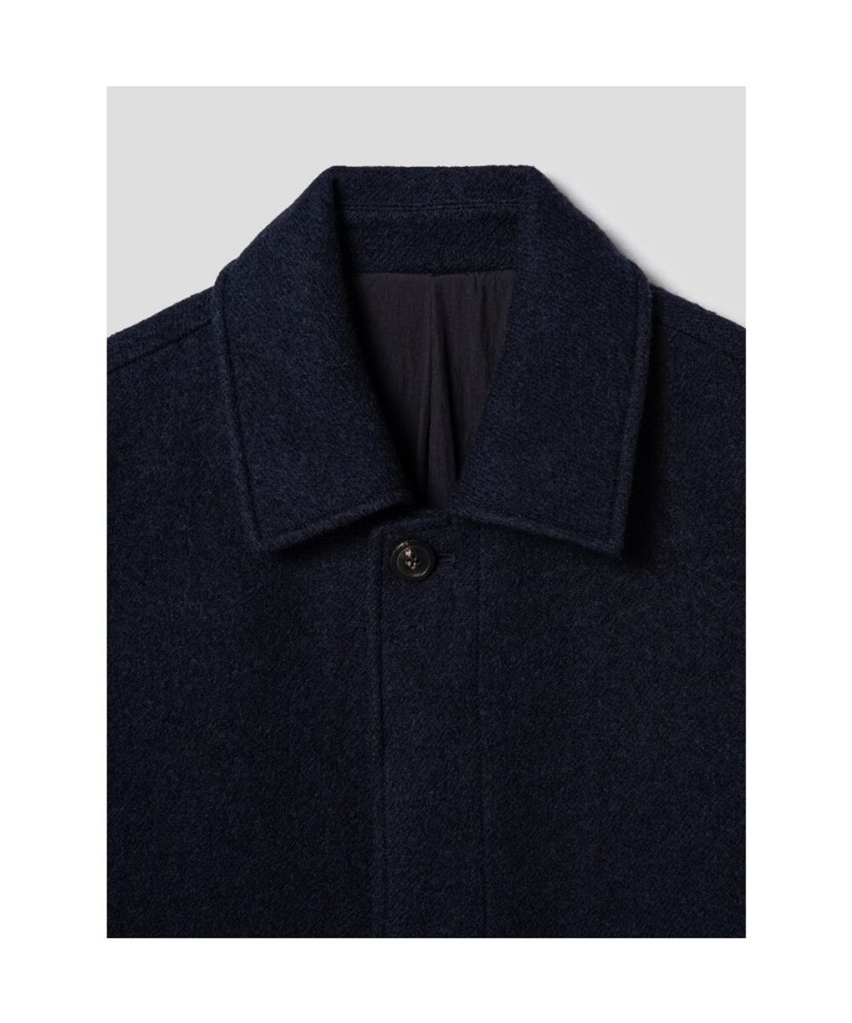 시프트지(SHIFT.G) Wool Safari Coat  Navy
