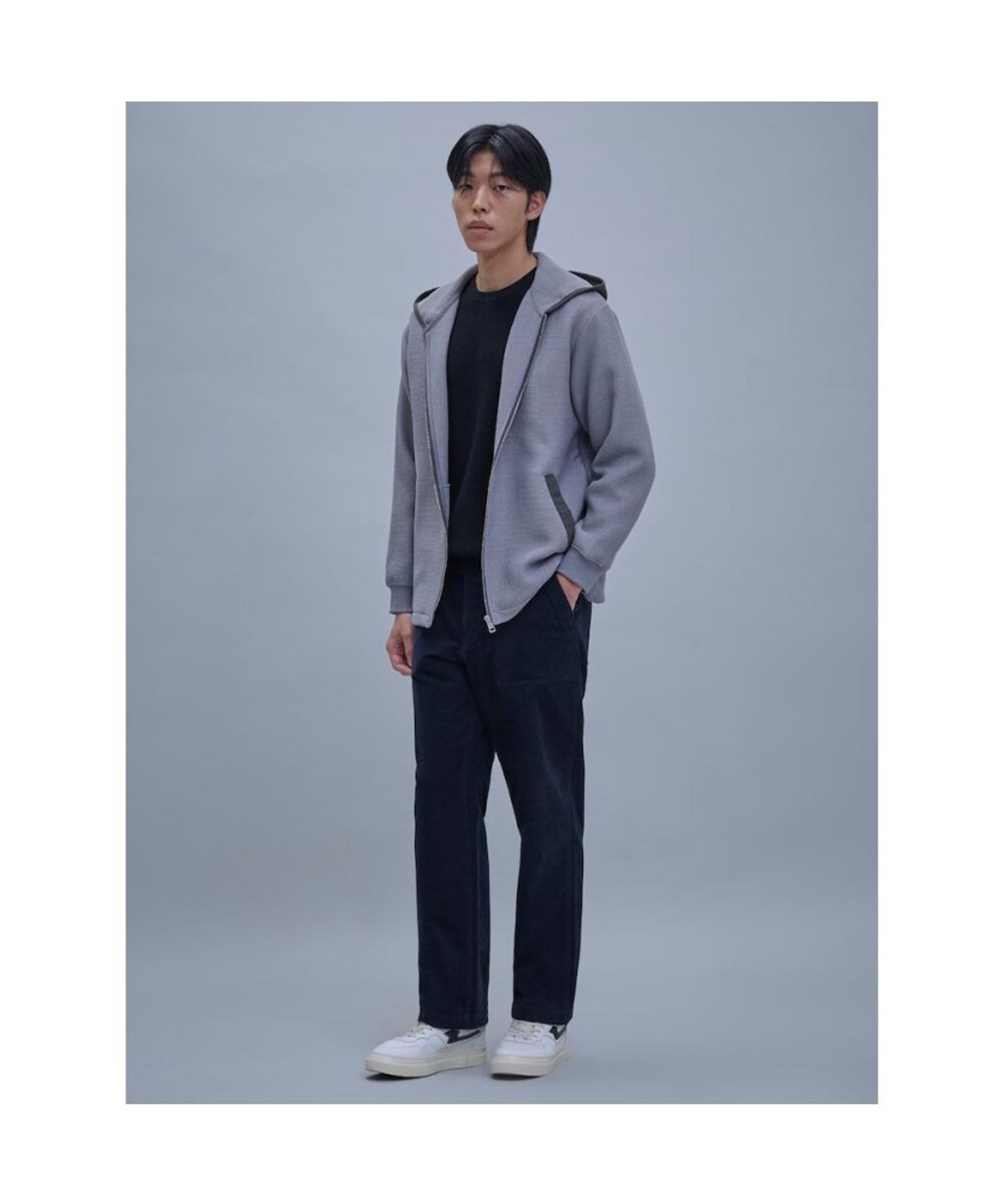 시프트지(SHIFT.G) Hoodie Zip Up  Grey