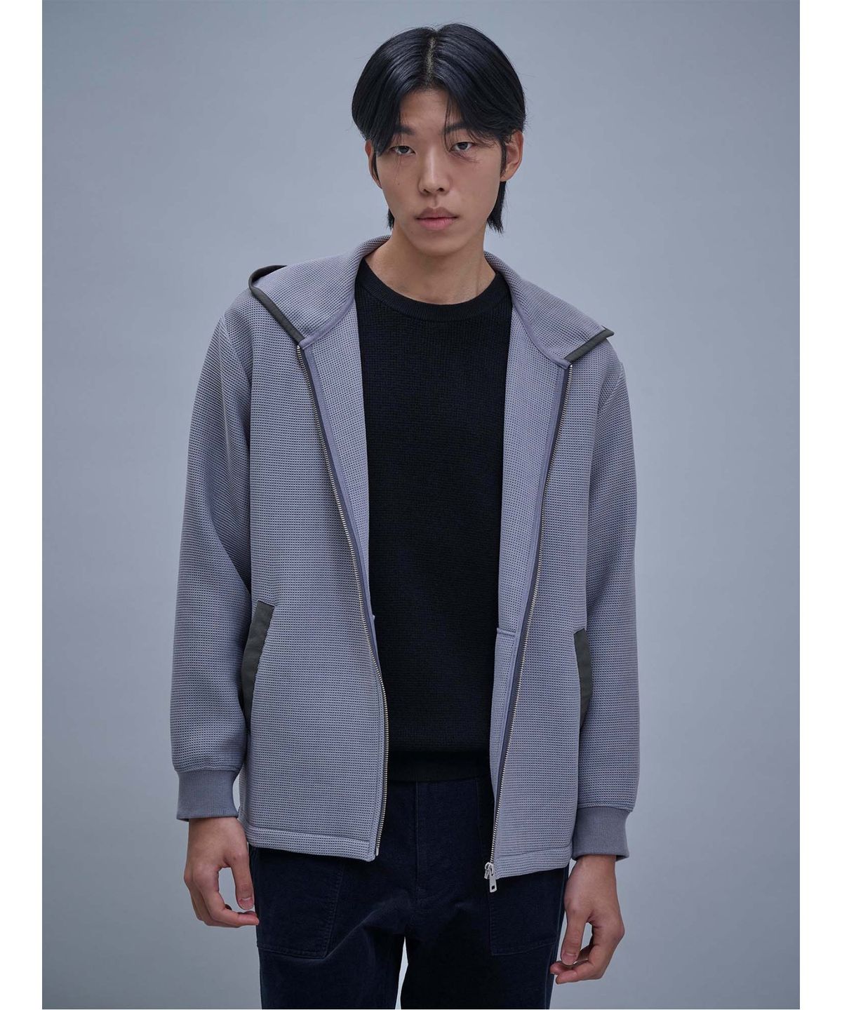 시프트지(SHIFT.G) Hoodie Zip Up  Grey