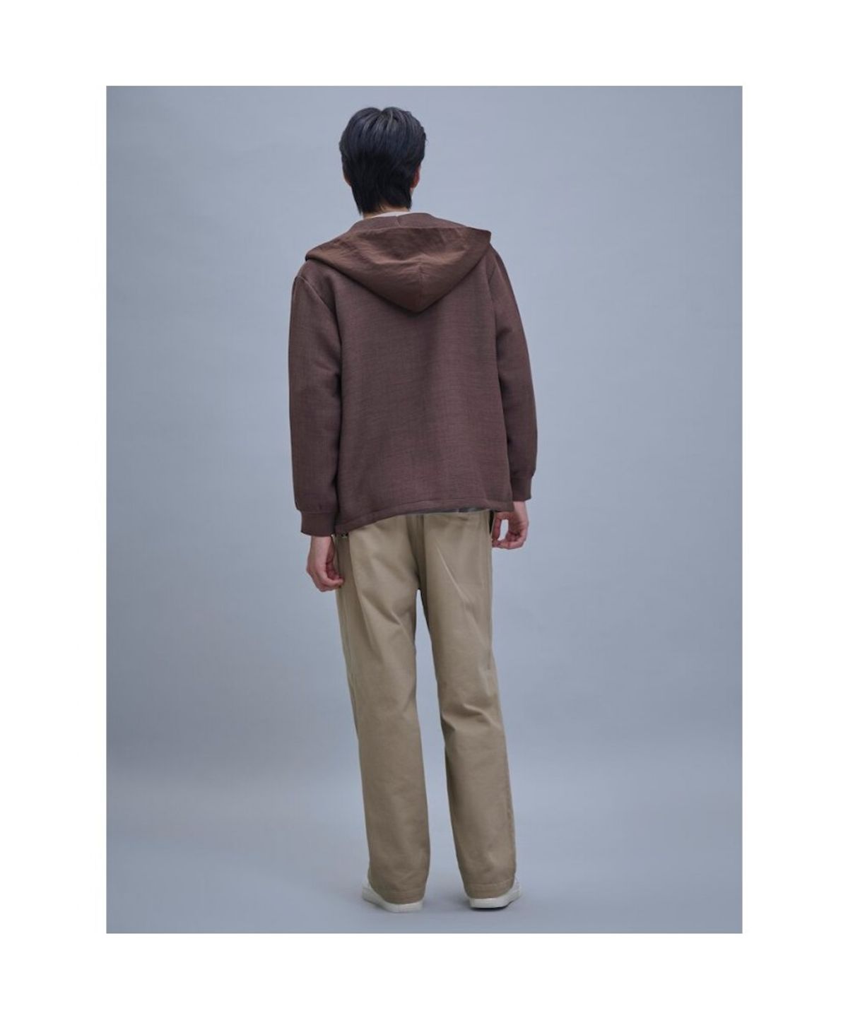 시프트지(SHIFT.G) Hoodie Zip Up  Brown