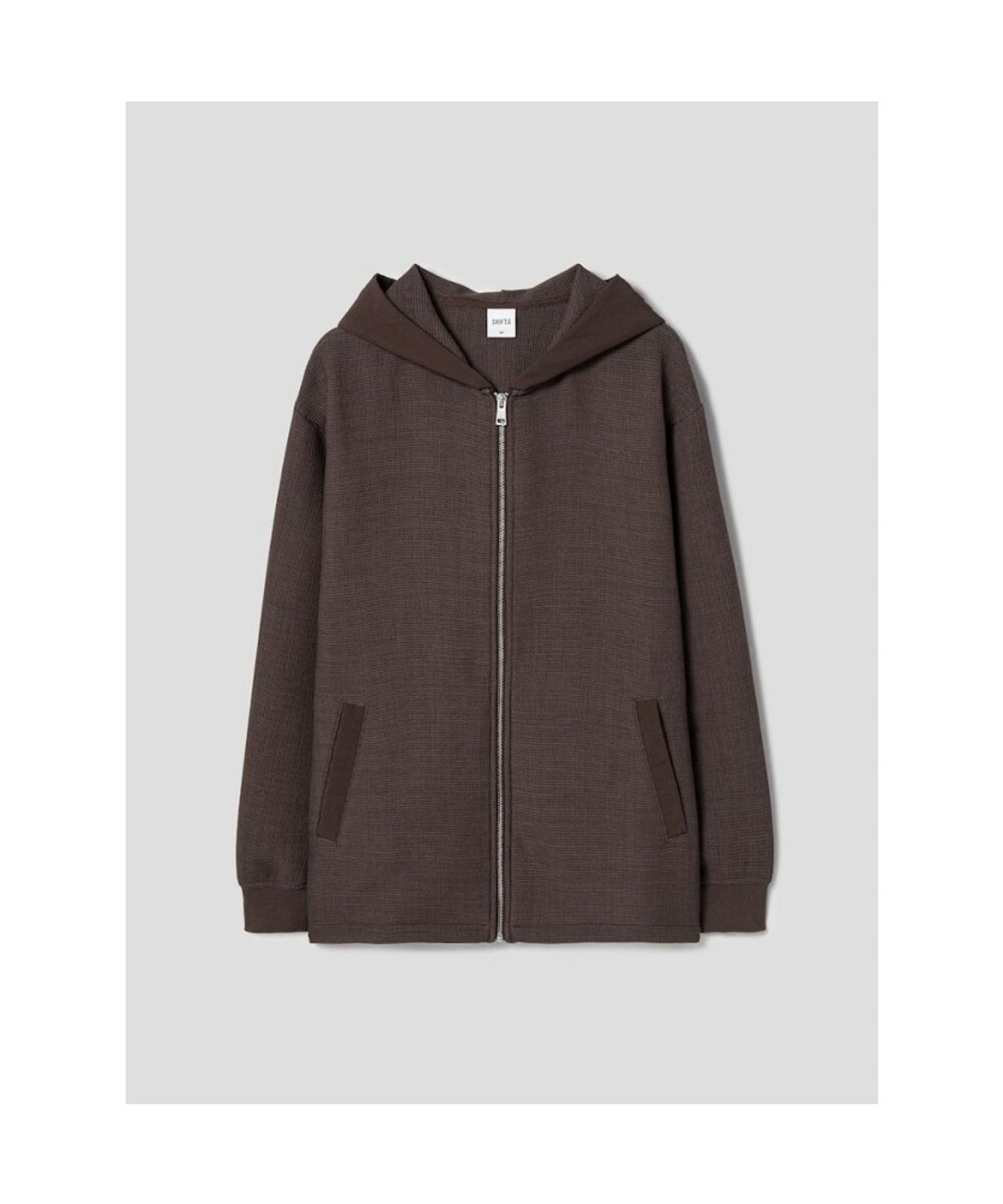 시프트지(SHIFT.G) Hoodie Zip Up  Brown