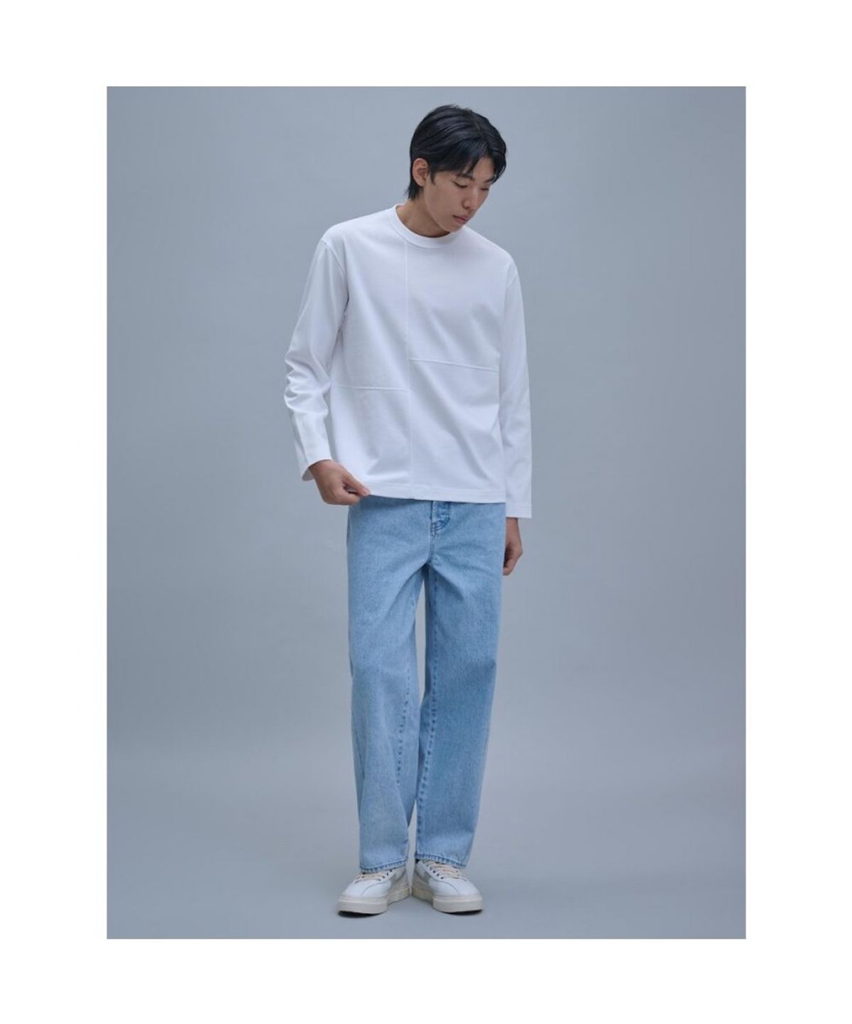 시프트지(SHIFT.G) Basic Round T  White