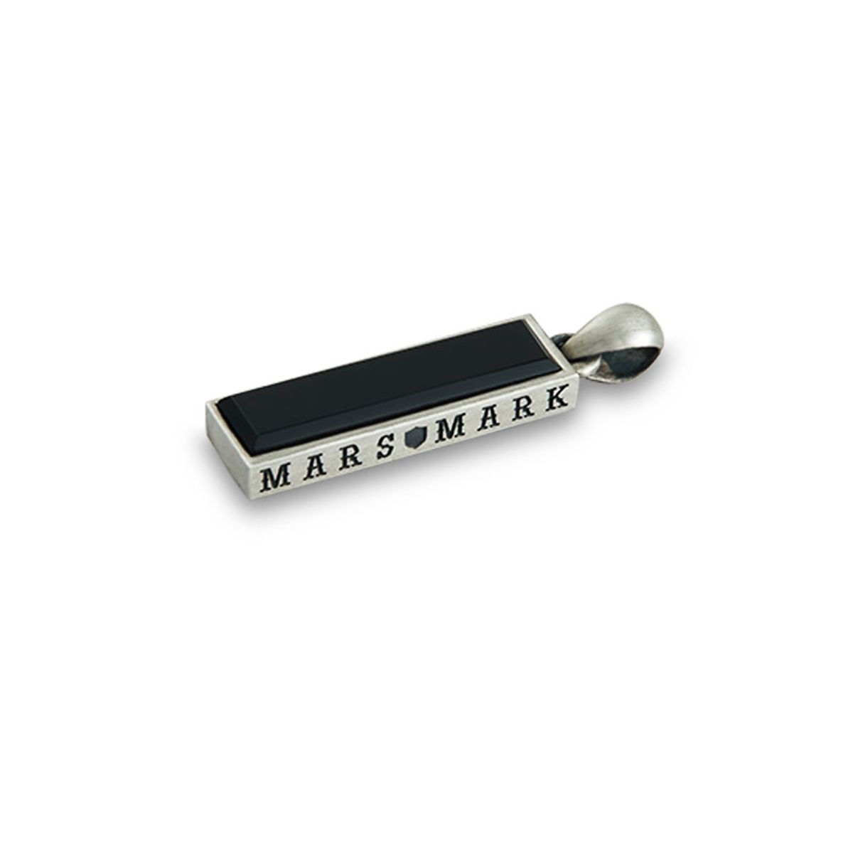 마르스마크(MARS MARK) Rectangular Black Onyx Pandant NO.3