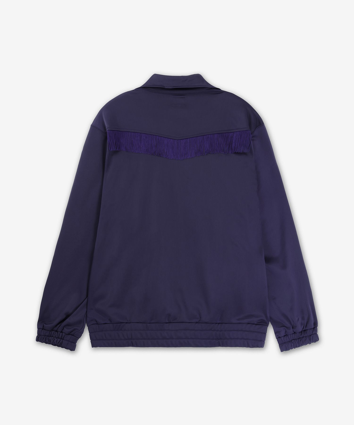 MUSINSA | NEEDLES Fringe Track Jacket - Eggplant / PU281EGGPLANT