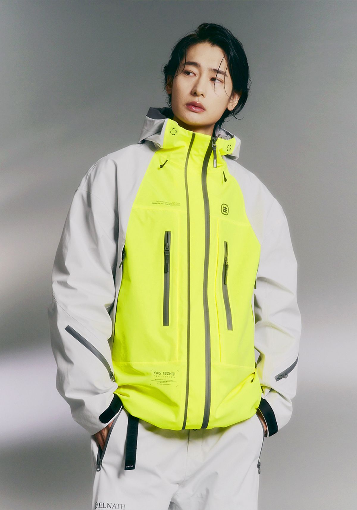 엘나스(ELNATH) 2425 Pan pants - Ice