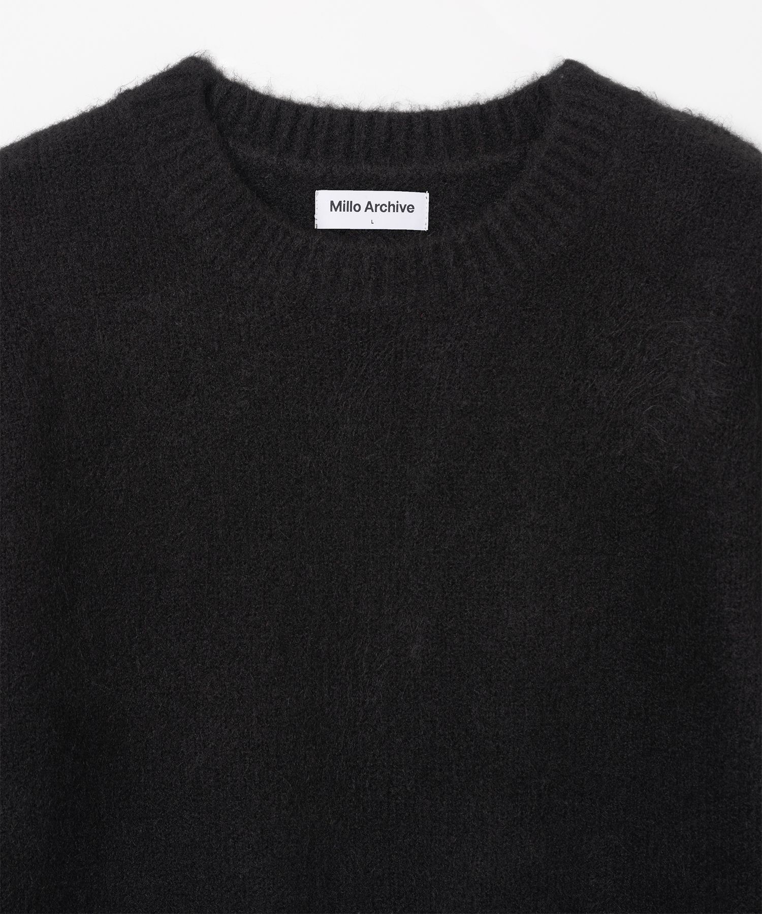 MILLO ARCHIVE ♥ Crop Silhouette Knit/ 追跡付 MUSINSA | MILLO ARCHIVE Crop Silhouette Knit [Black]