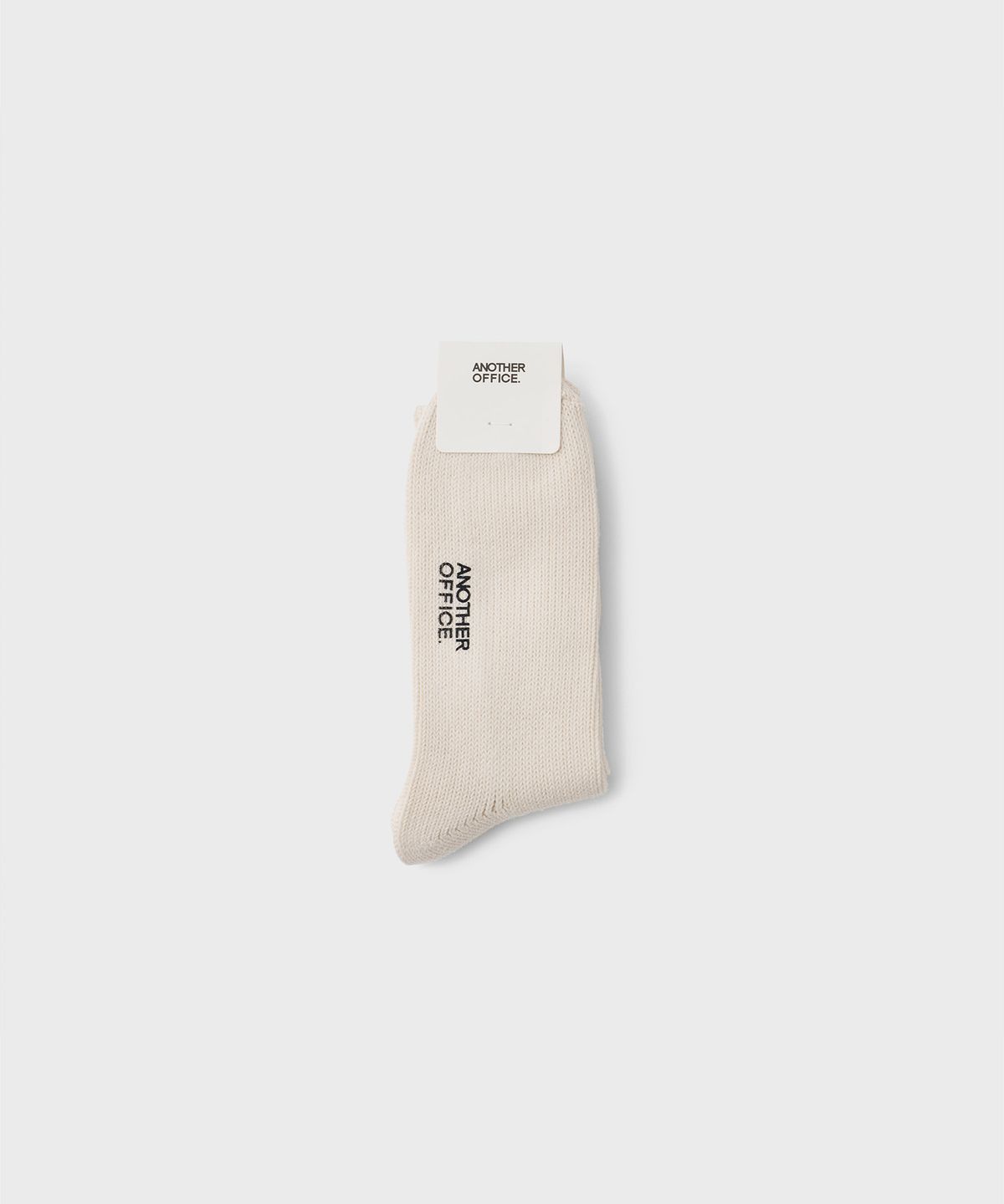어나더 오피스(ANOTHER OFFICE) Cloud Mid Socks (Ecru)