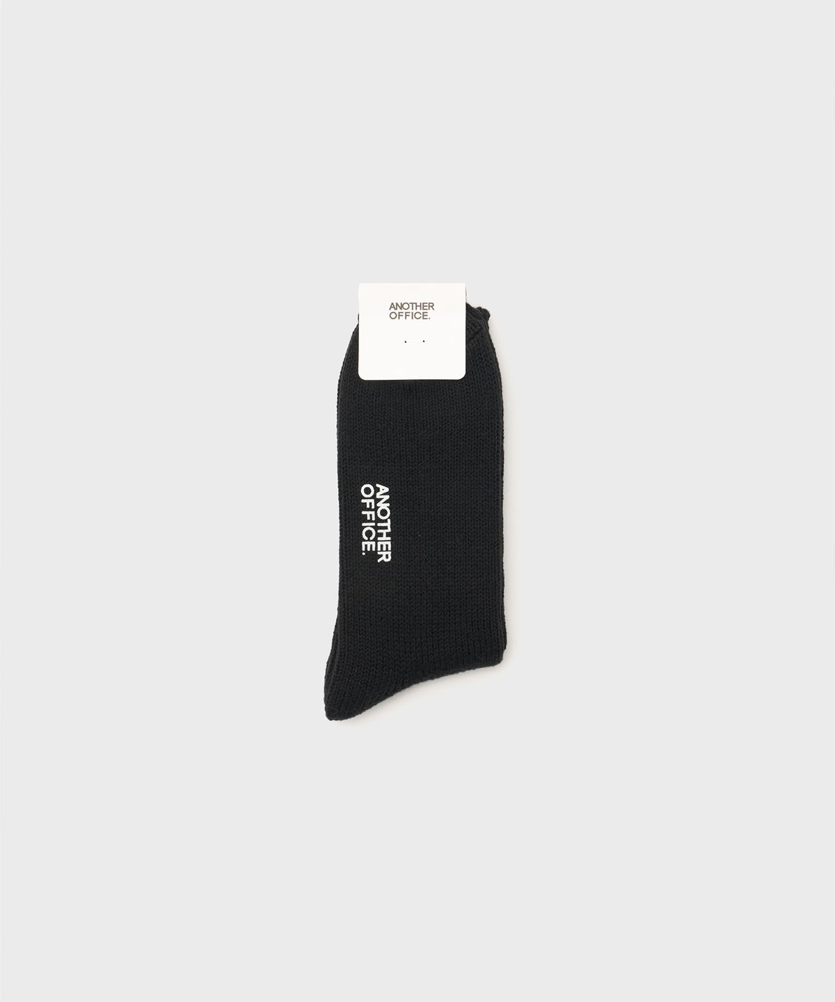 어나더 오피스(ANOTHER OFFICE) Cloud Mid Socks (Black)
