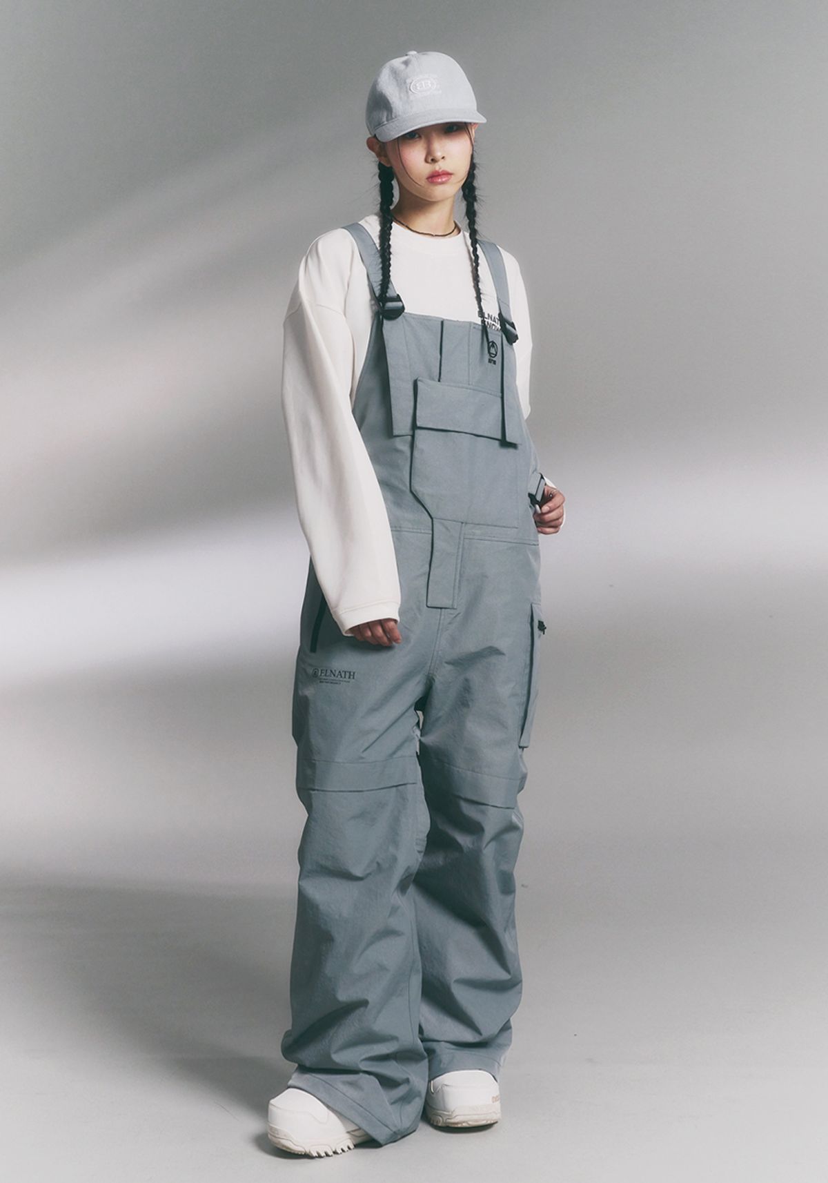 엘나스(ELNATH) 2425 Muse pants - Steel