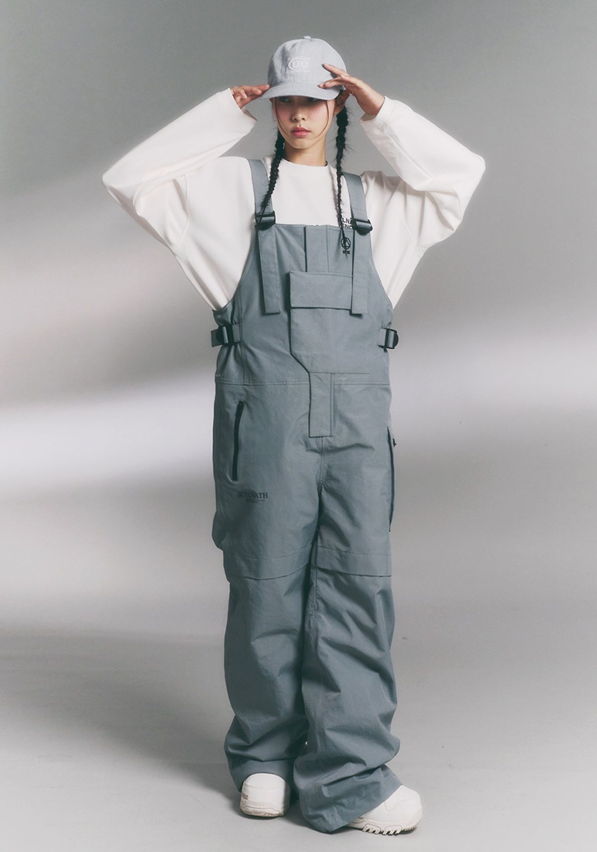 엘나스(ELNATH) 2425 Muse pants - Steel