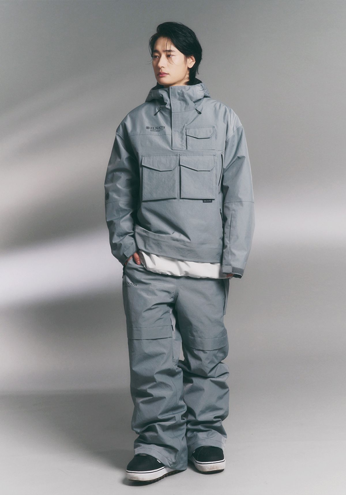 엘나스(ELNATH) 2425 Muse pants - Steel