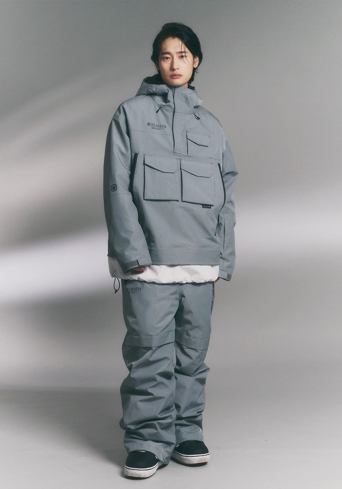엘나스(ELNATH) 2425 Muse pants - Steel
