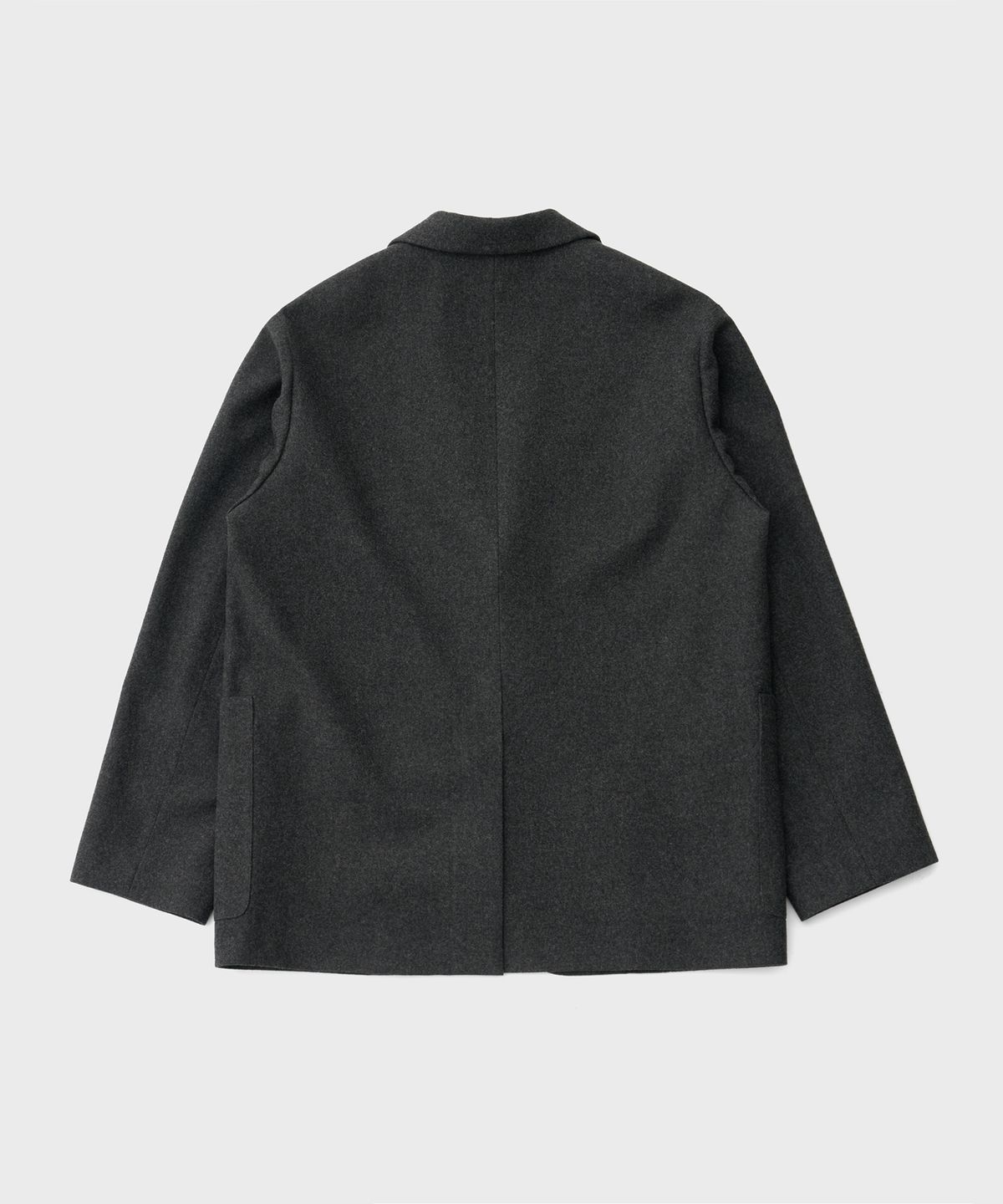 어나더 오피스(ANOTHER OFFICE) Santiago Cashmere Sports Jacket (Heather Charcoal)