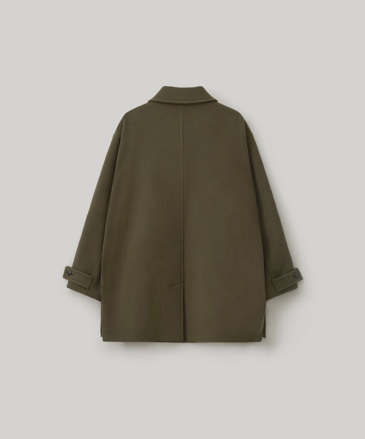 어나더 오피스(ANOTHER OFFICE) Maverick Car Coat (Olive)