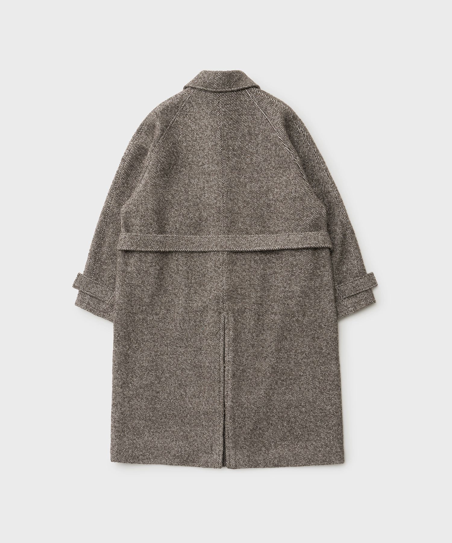 어나더 오피스(ANOTHER OFFICE) Torre Italian Wool Belted Coat